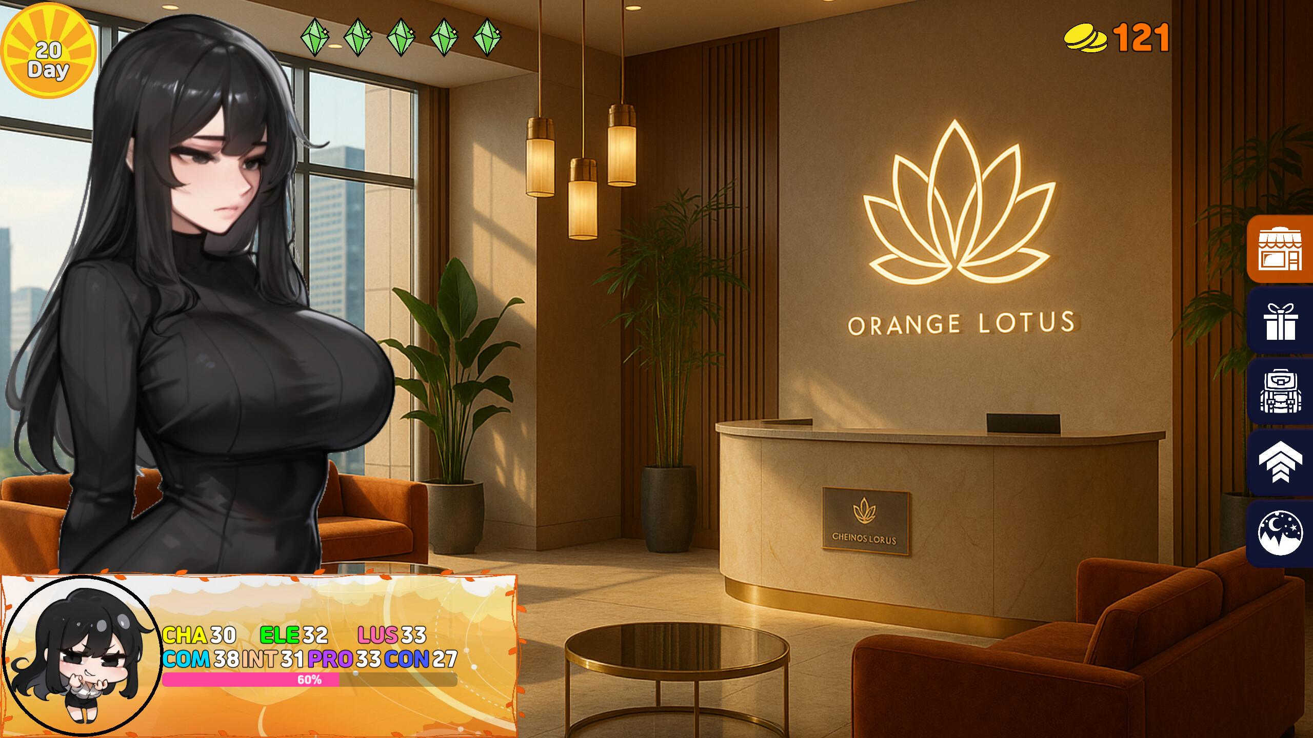 orange lotus screenshot 1