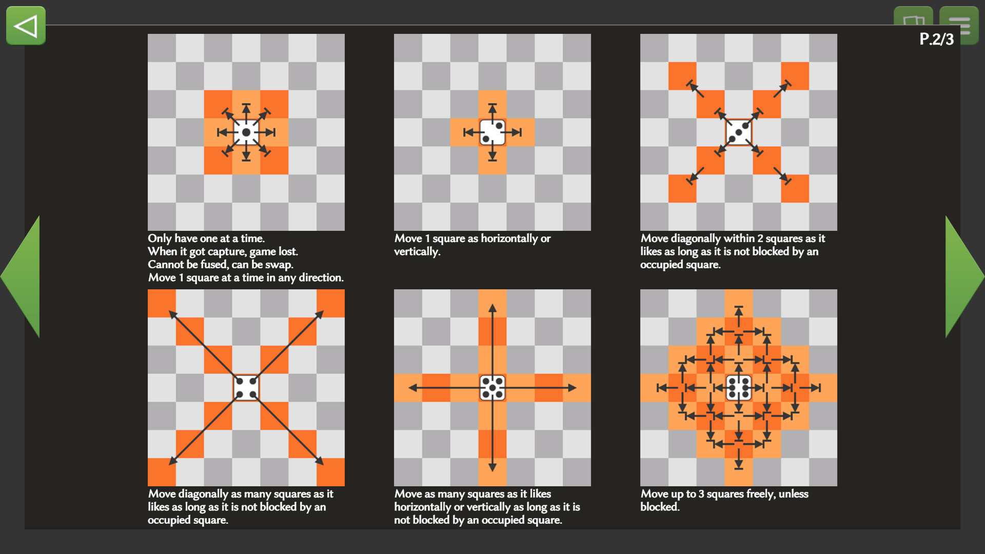 Dice chess screenshot 1