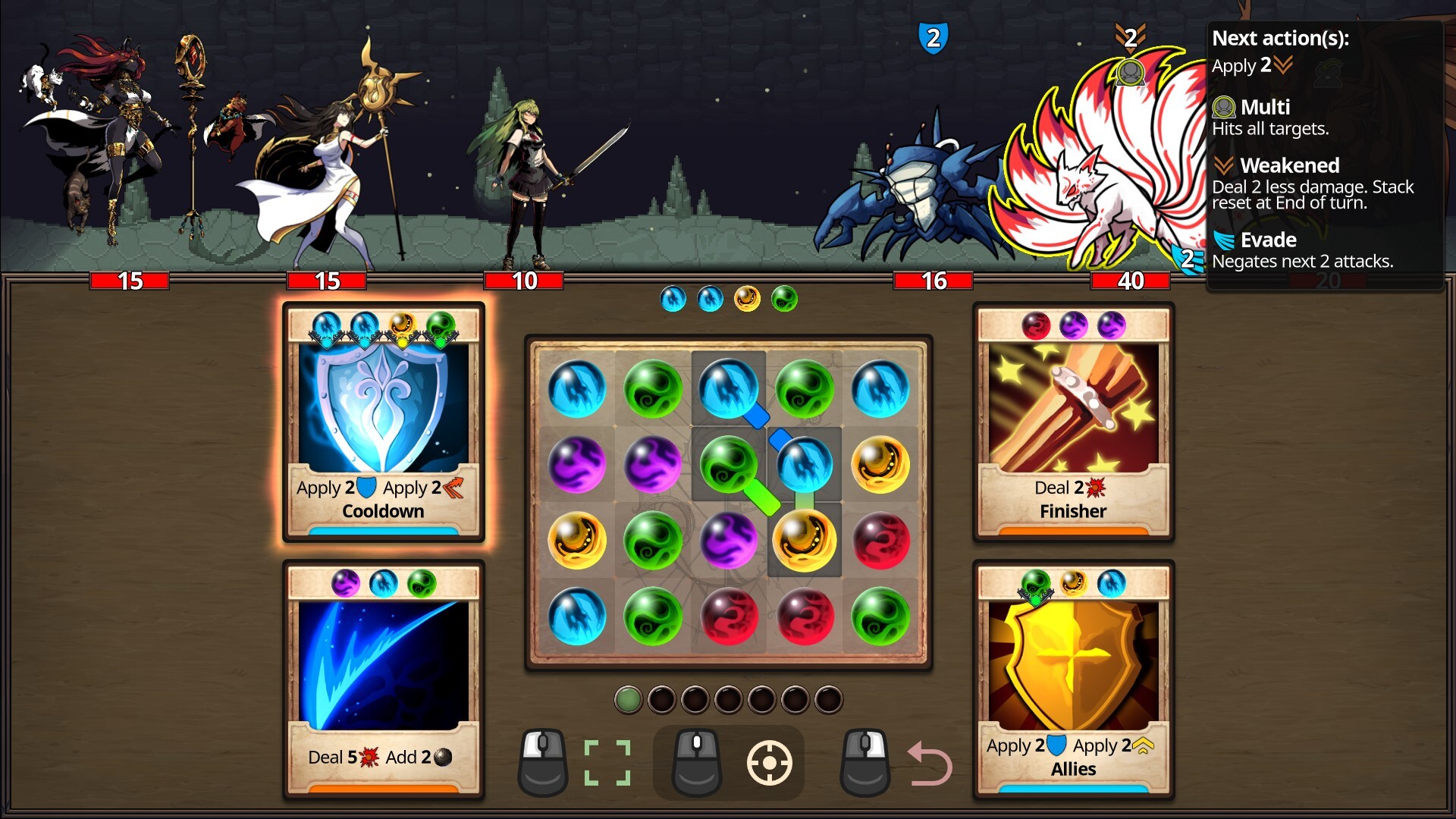 Tower Guild: Puzzle Cards screenshot 1