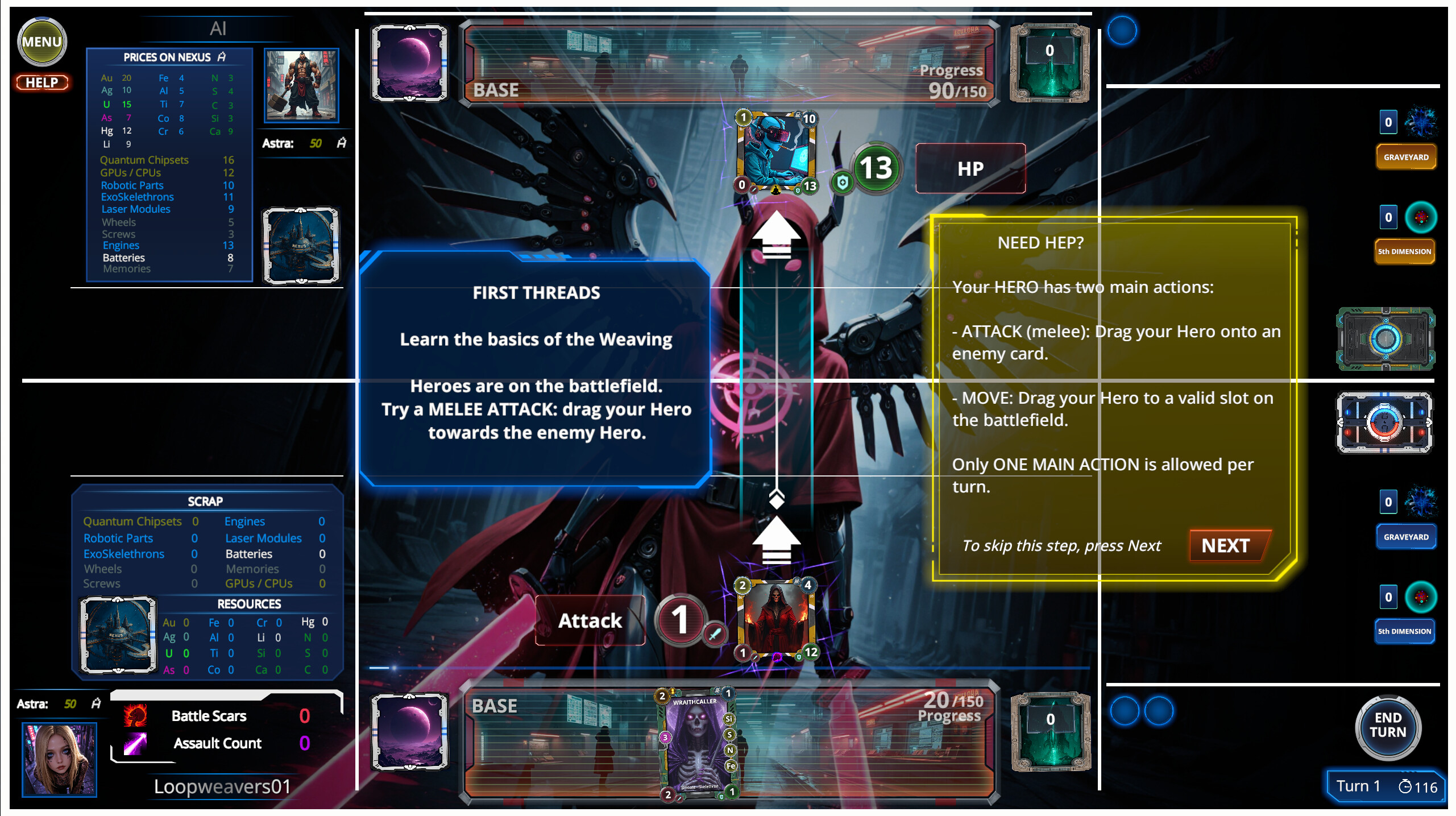Loopweavers: Dimensional Alliances screenshot 13