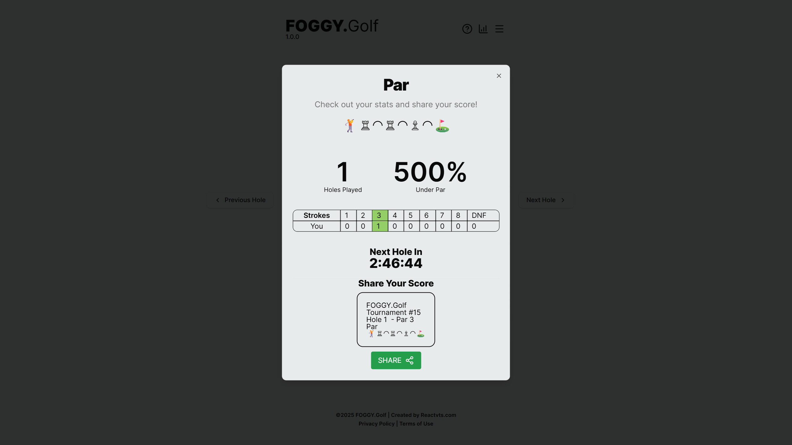 FOGGY Golf screenshot 8