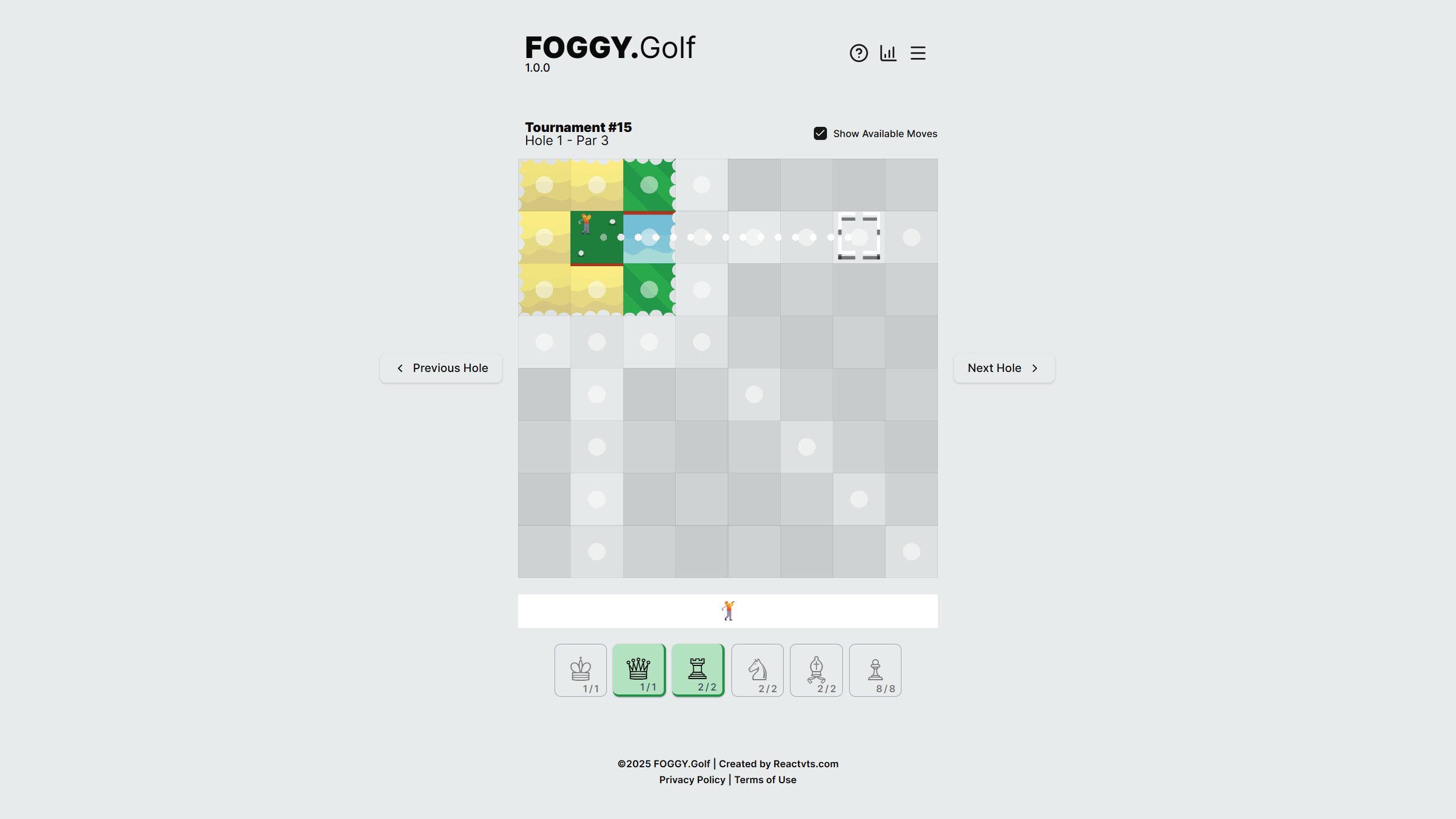 FOGGY Golf screenshot 2