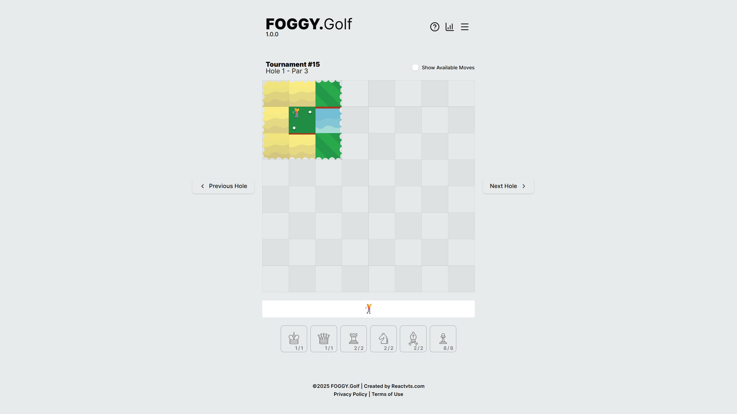 FOGGY Golf screenshot 1