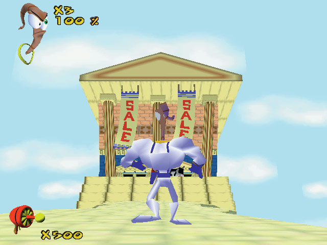 Earthworm Jim 3D screenshot 7