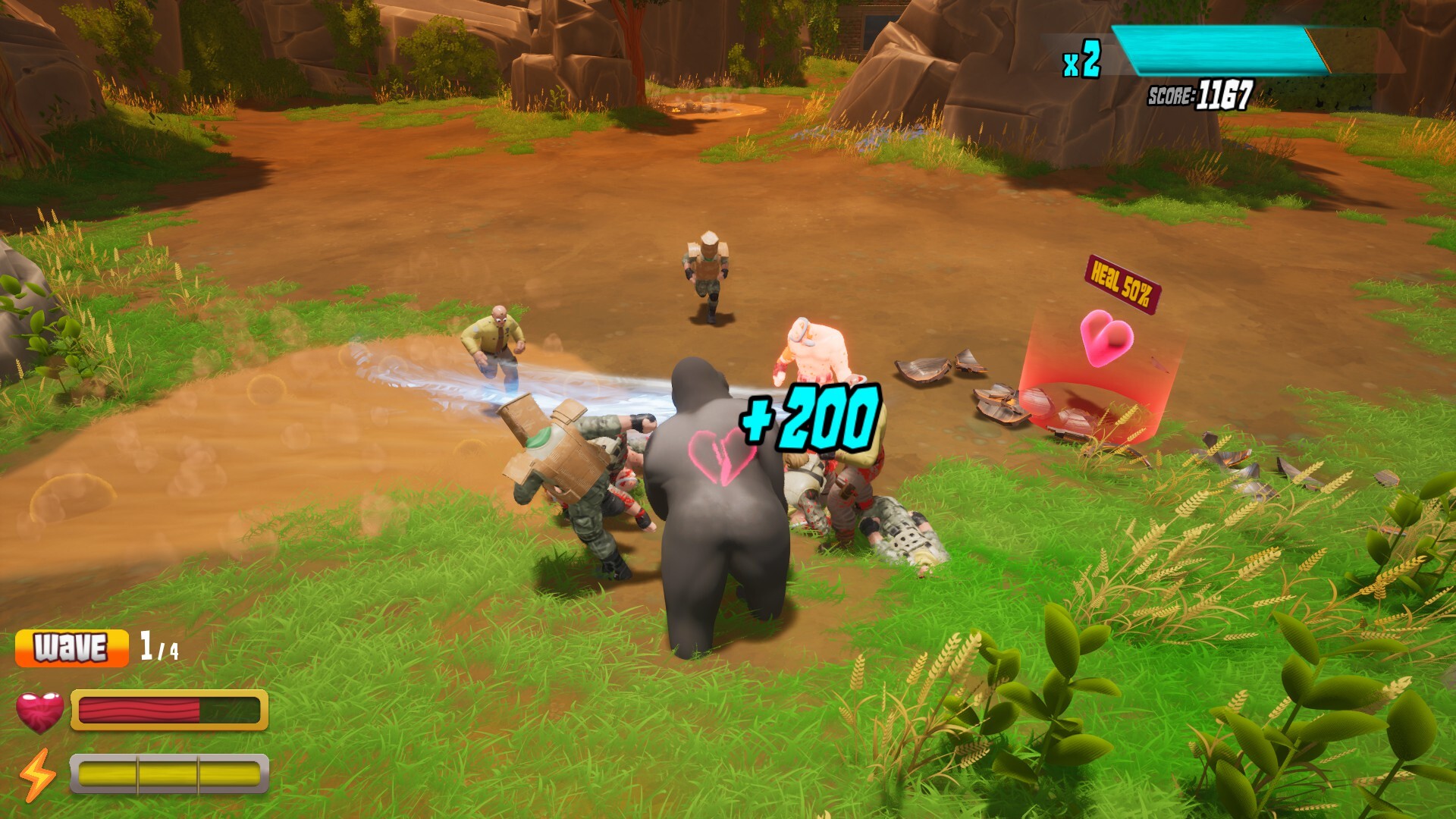 Gorilla Gauntlet screenshot 2