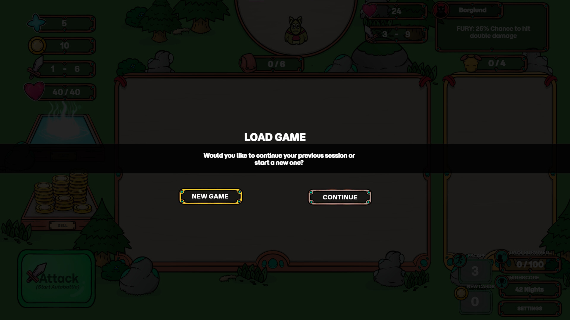 Runewood: Hundred Nights screenshot 5