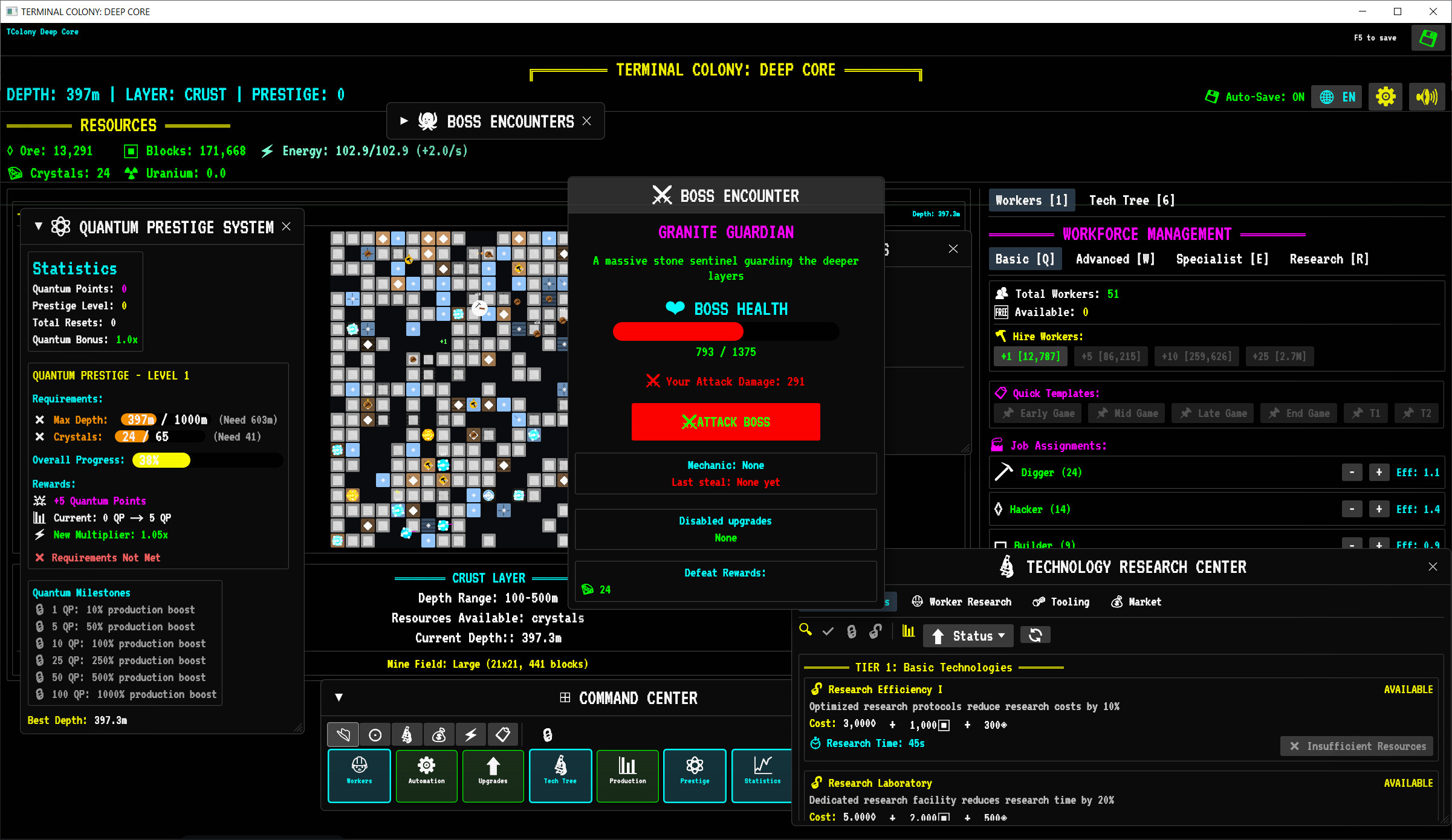 Terminal Colony Deep Core screenshot 5