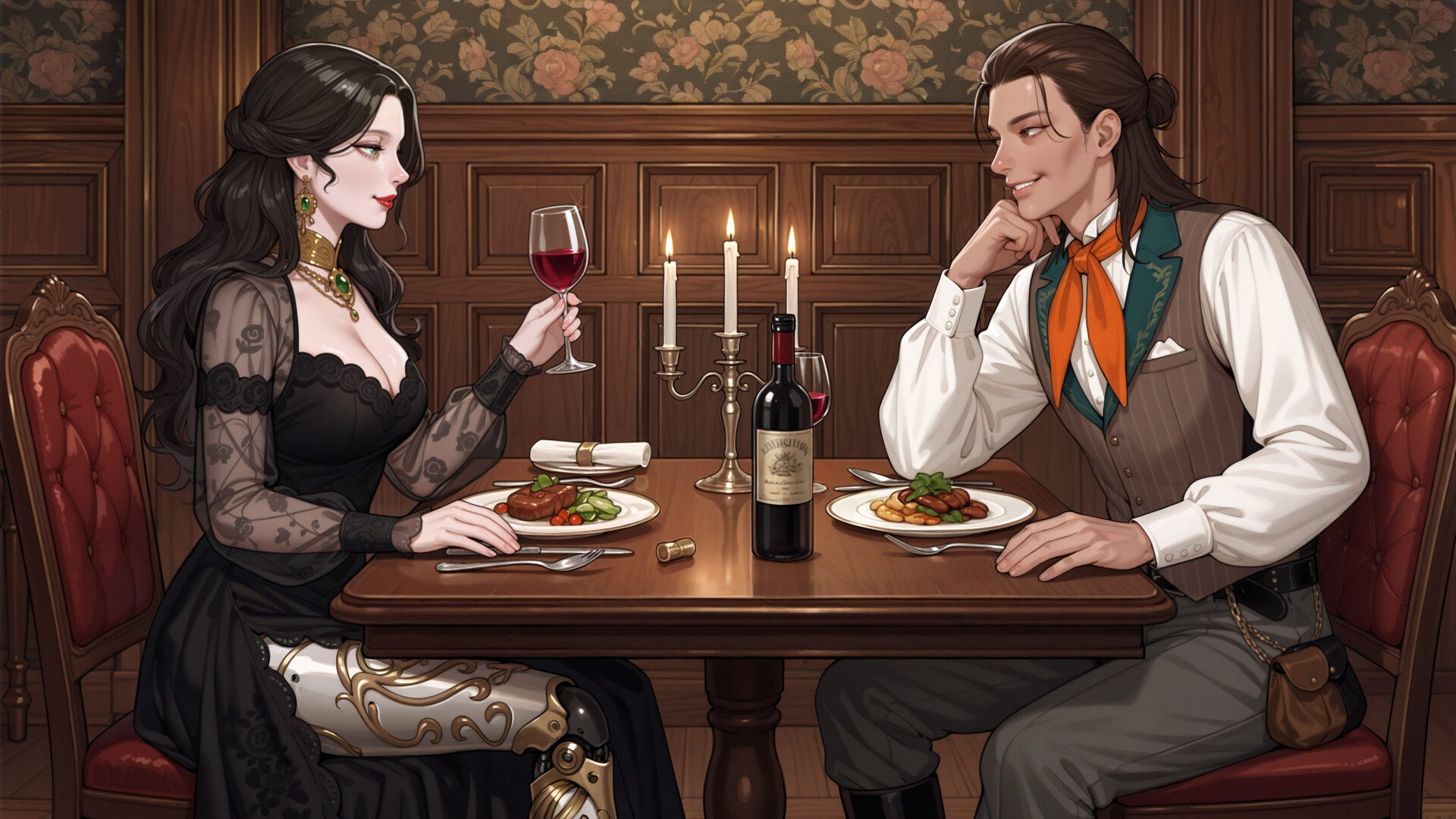 图片[4]-【PC/SLG/中文】欲望公馆：莉奥娜之秘 Lust Manor: Leona’s Secret STEAM官方中文版【1.1GB】-马克游戏