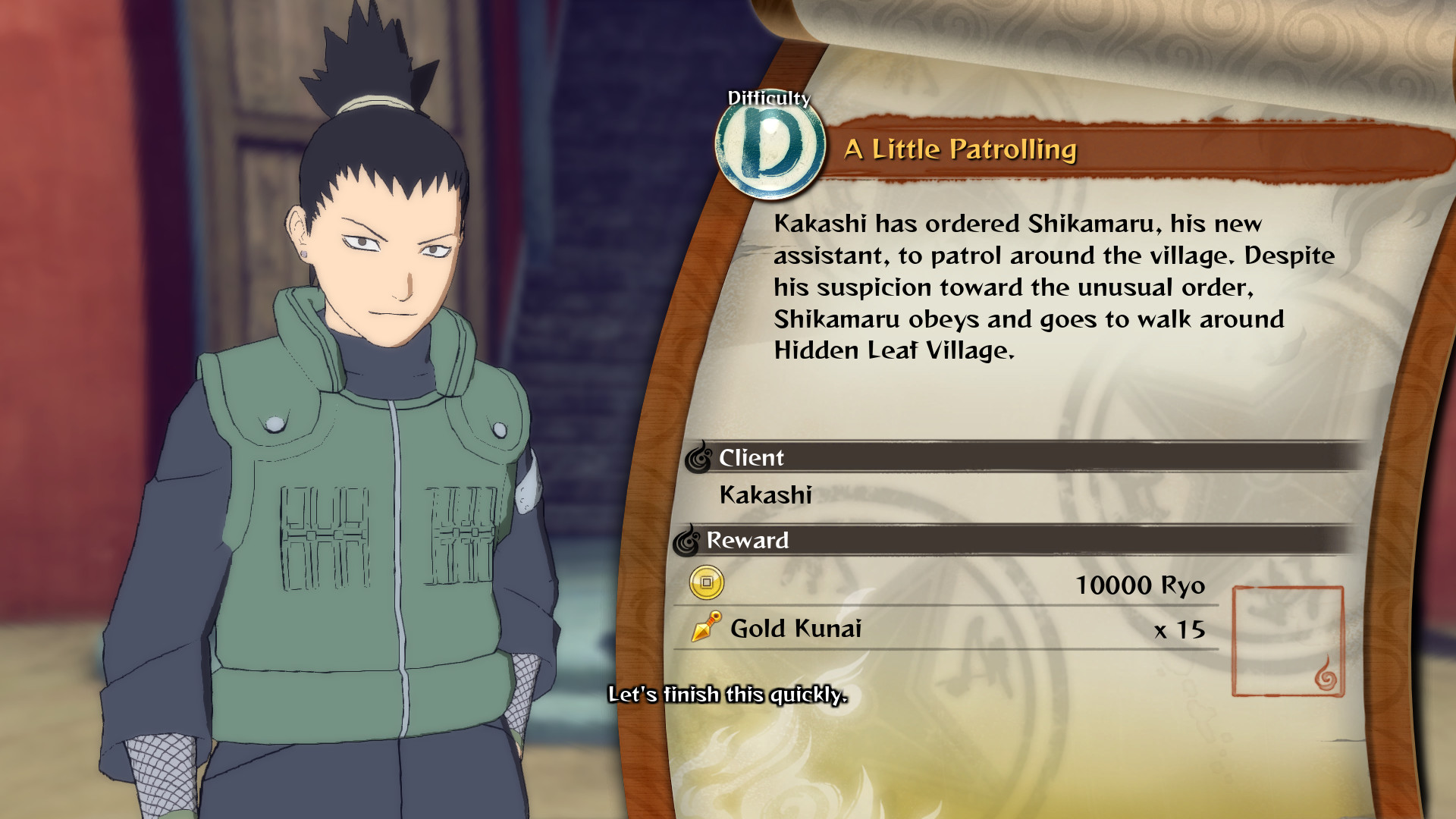 NARUTO SHIPPUDEN: Ultimate Ninja STORM 4 -Shikamaru's Tale Extra Scenario Pack screenshot 3