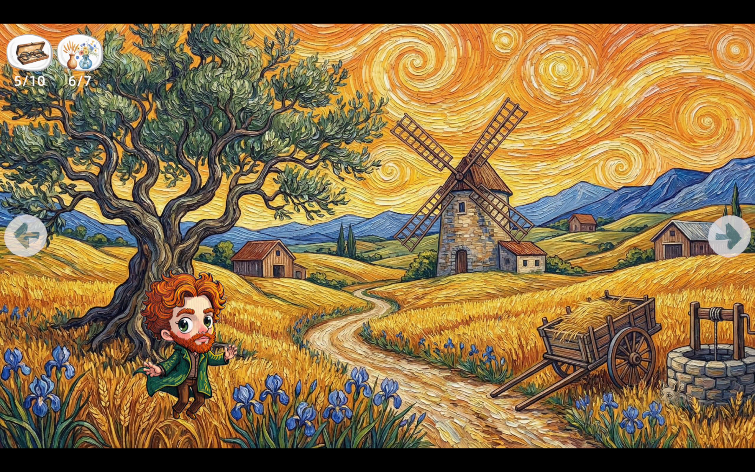 Meow Time Machine: VAN GOGH Plus screenshot 6