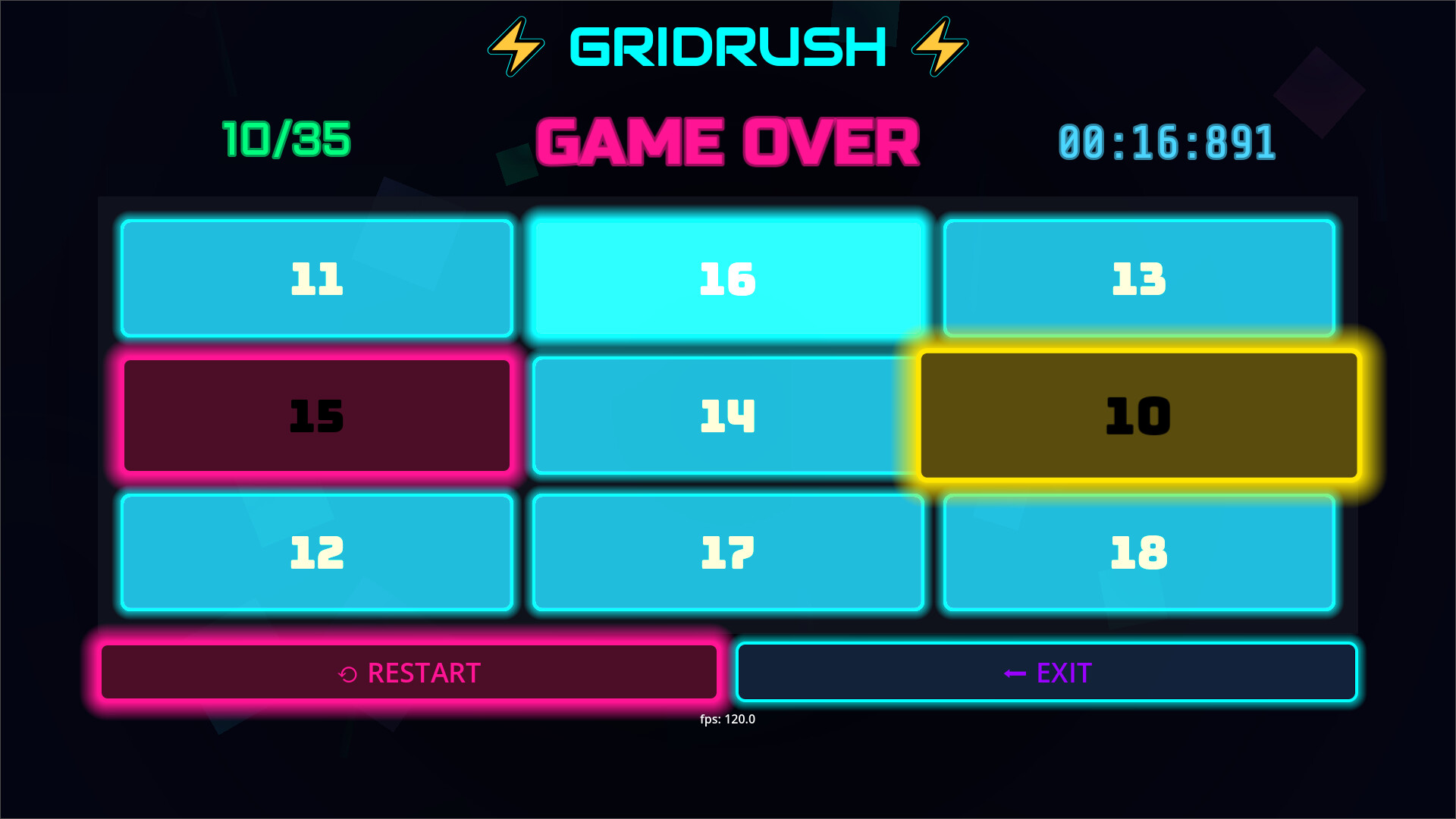 GRIDRUSH screenshot 2