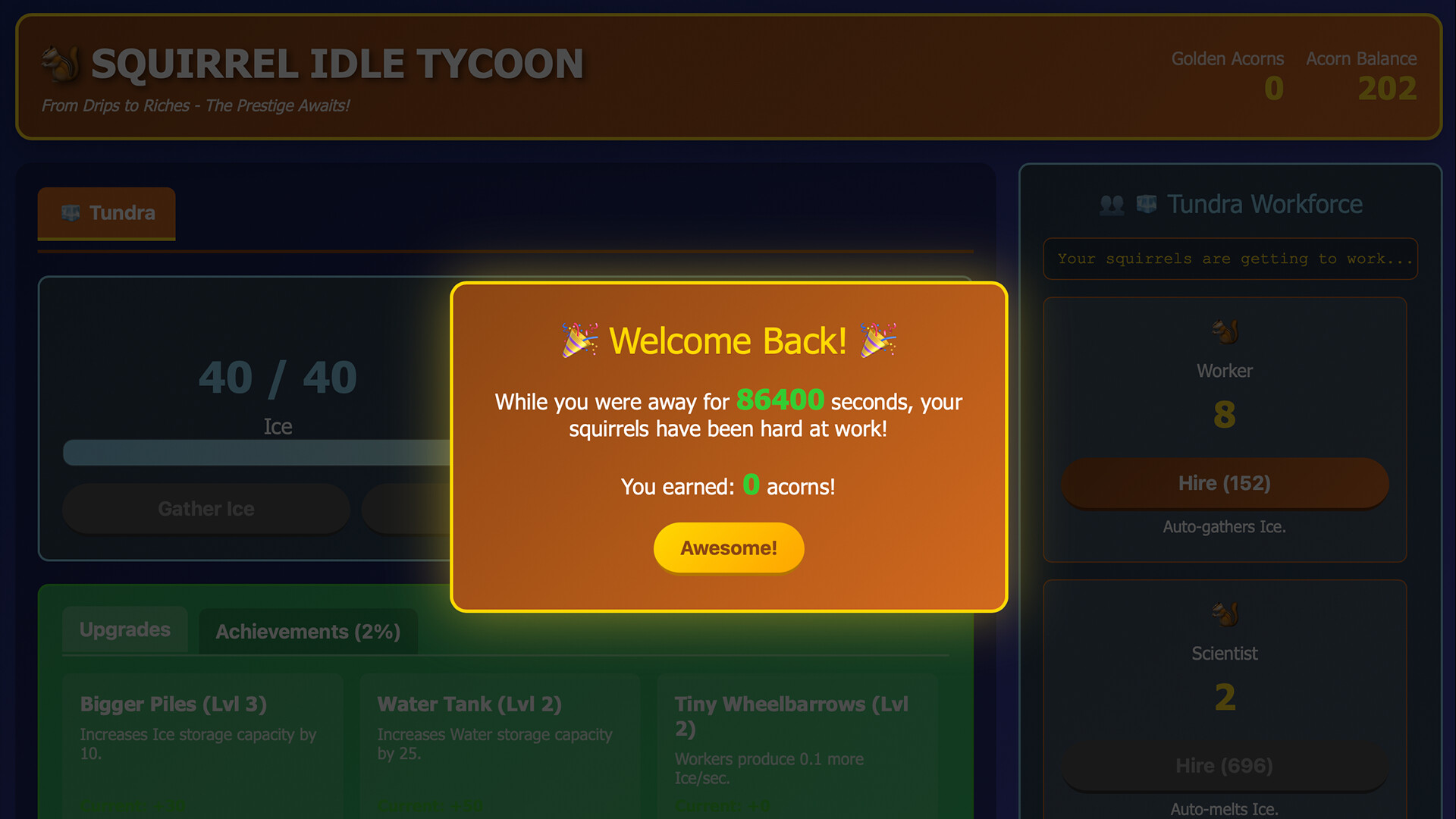 Squirrel Idle Tycoon screenshot 4