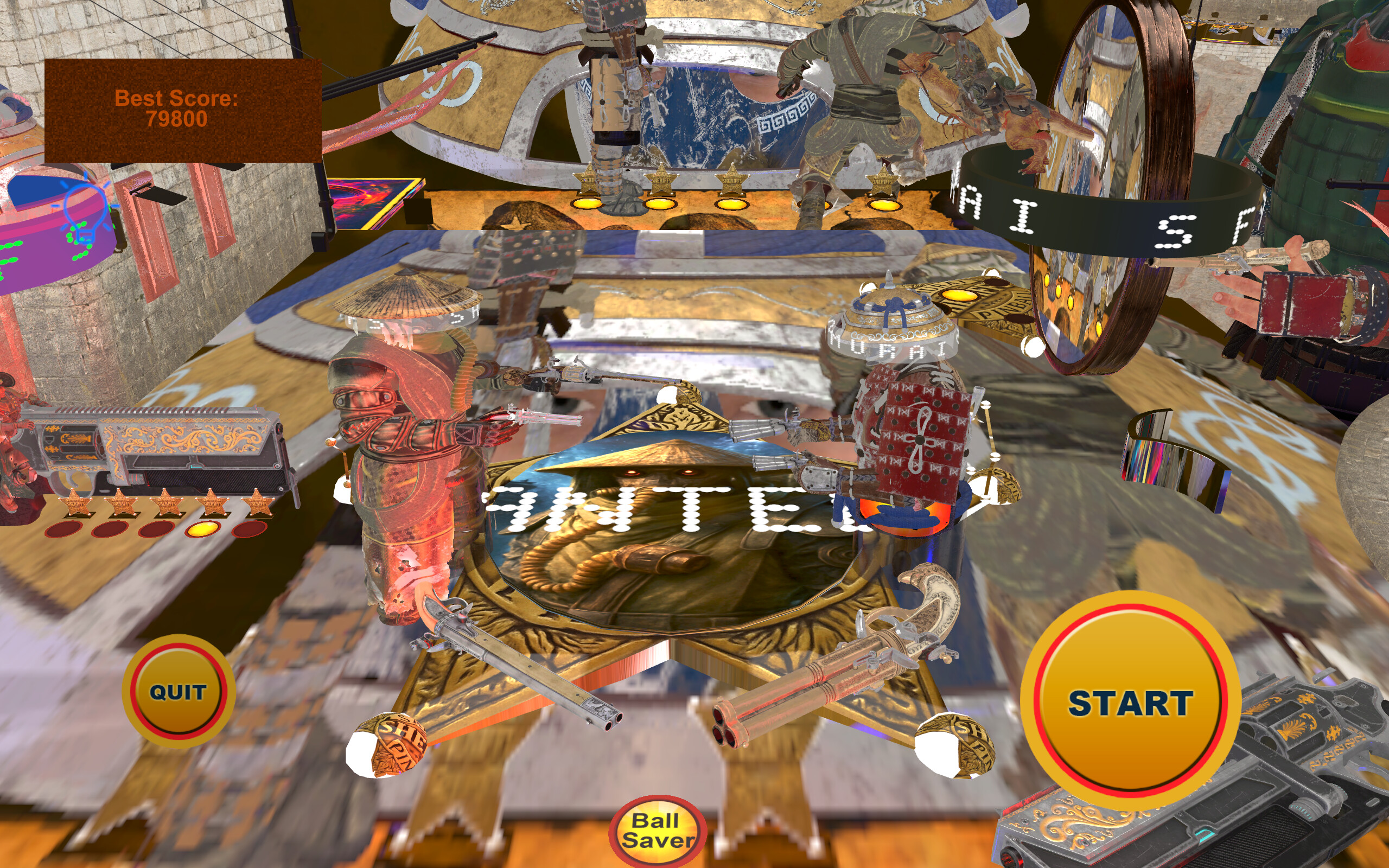 Samurai Sheriffs Pinball screenshot 18
