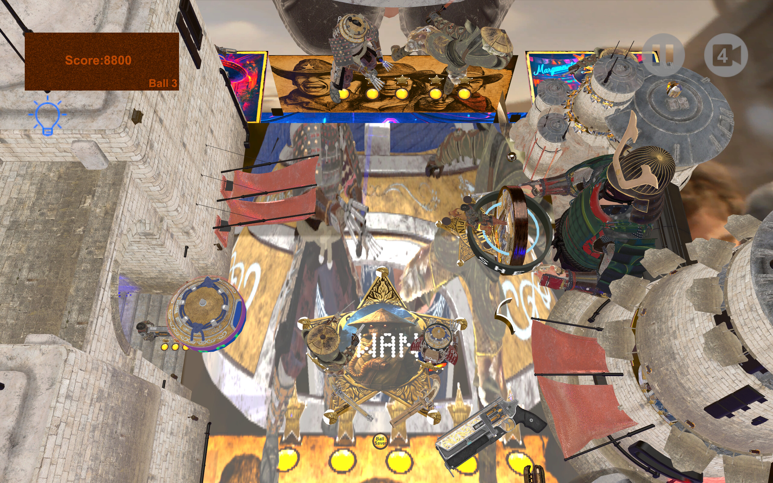 Samurai Sheriffs Pinball screenshot 12