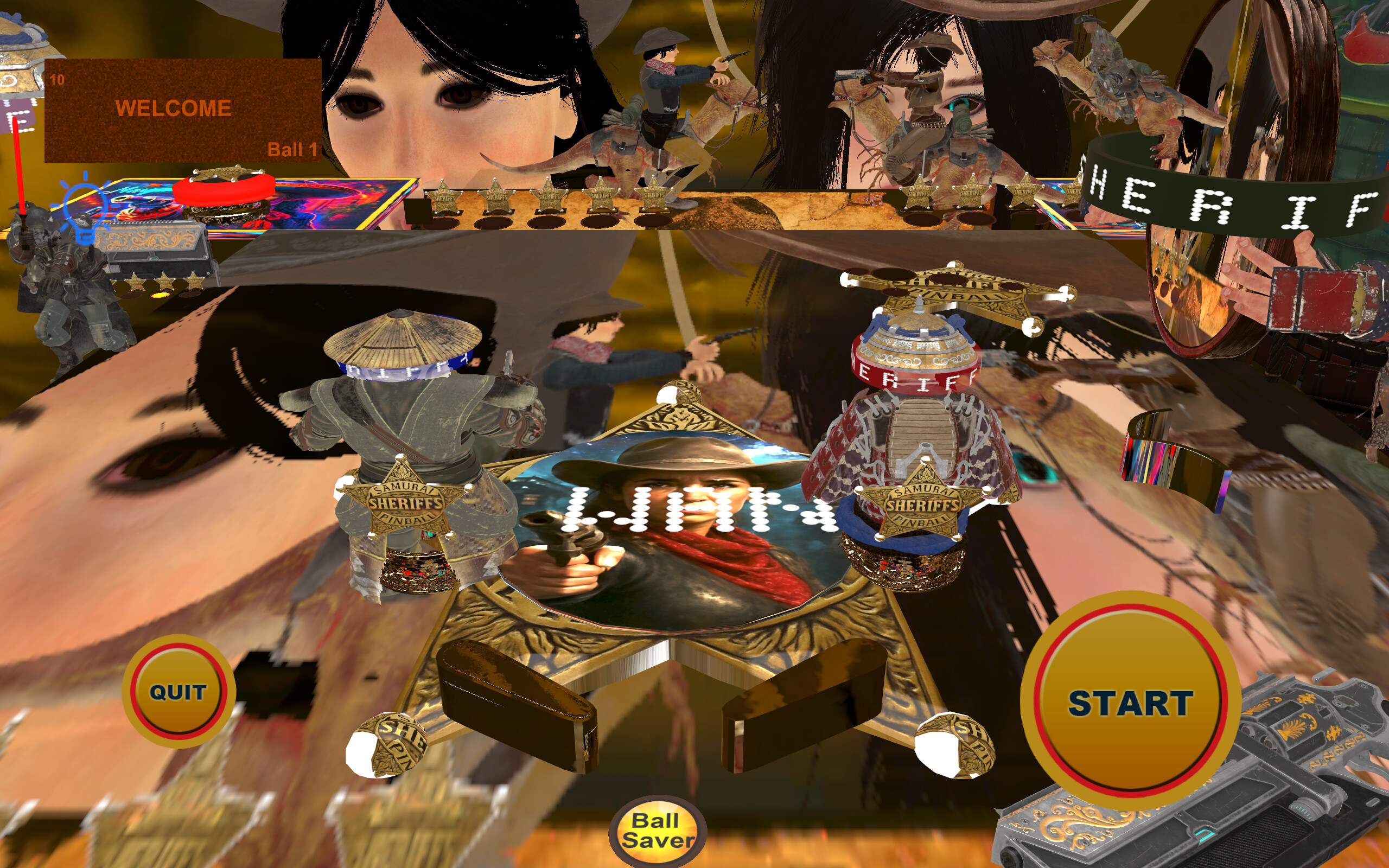 Samurai Sheriffs Pinball screenshot 19