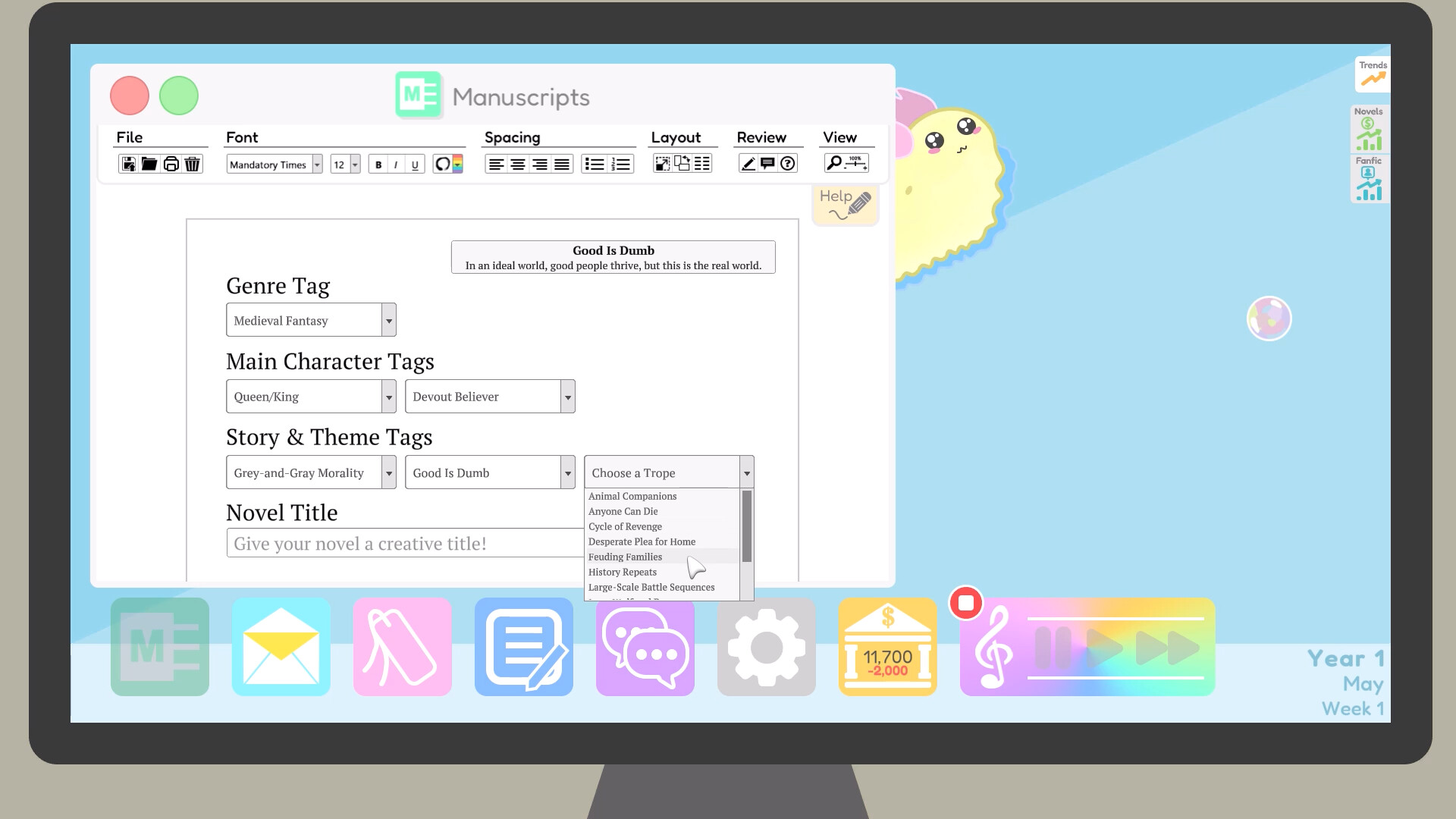 Author Sim screenshot 6