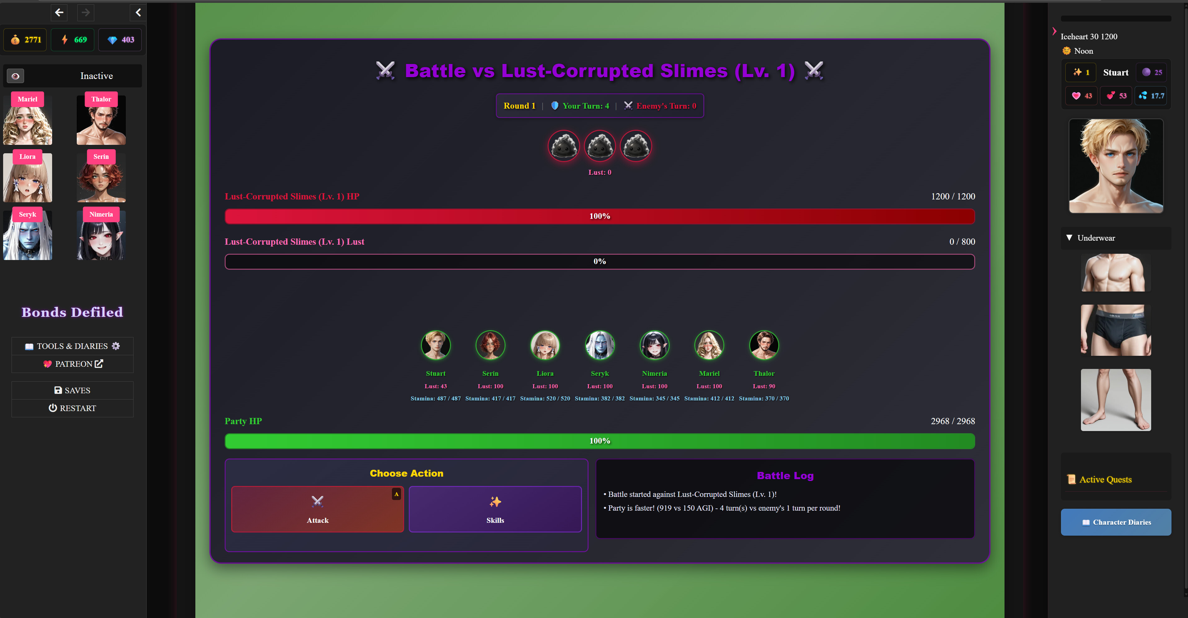 Bonds Defiled screenshot 13
