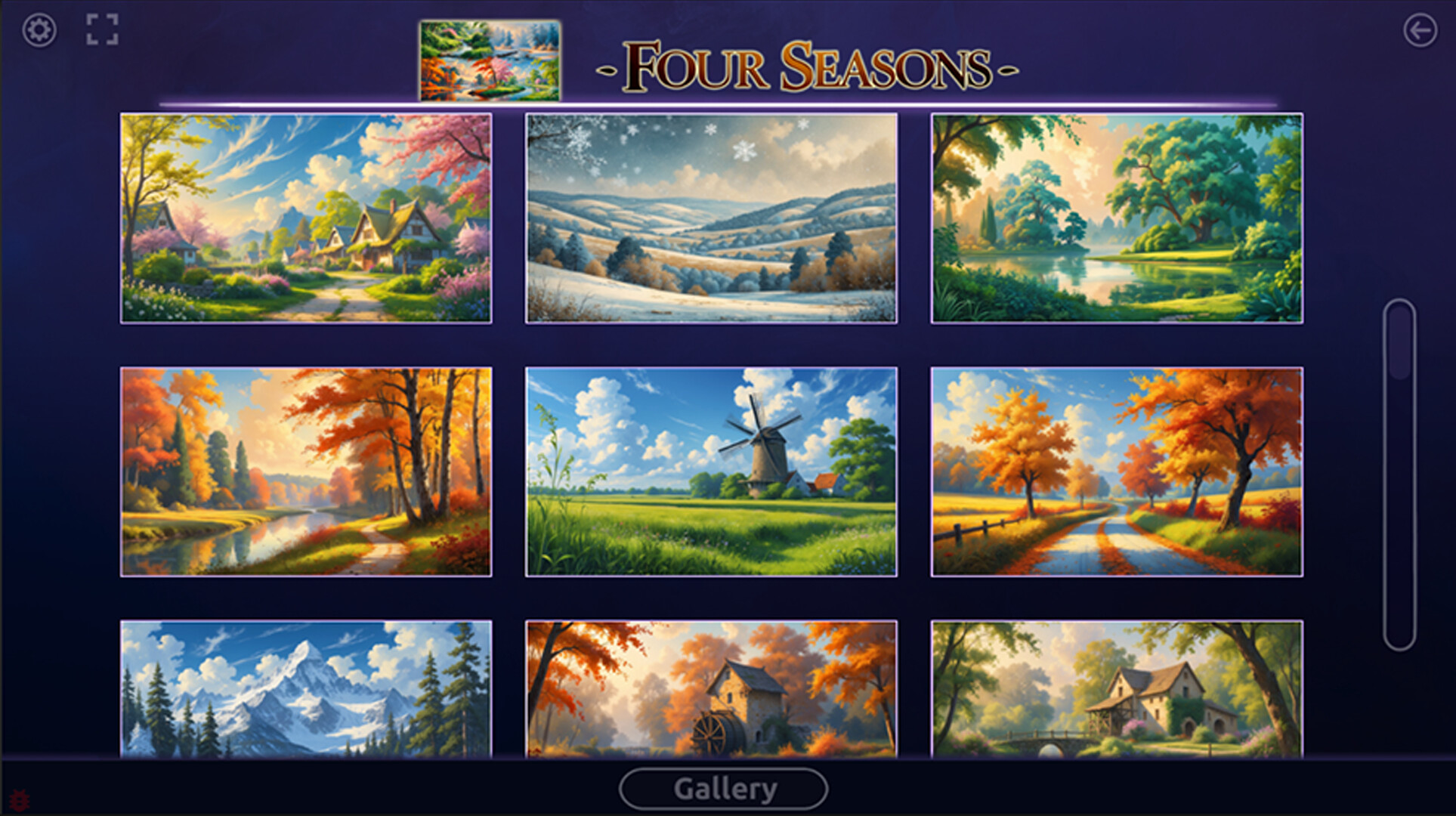 Master of Pieces © Jigsaw Puzzle DLC -Four Seasons screenshot 2