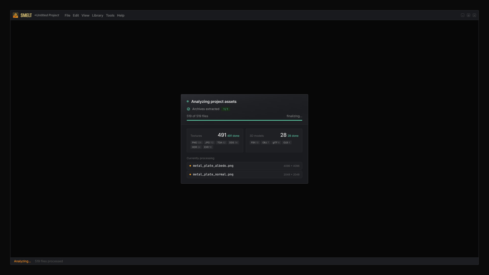 Smelt screenshot 2