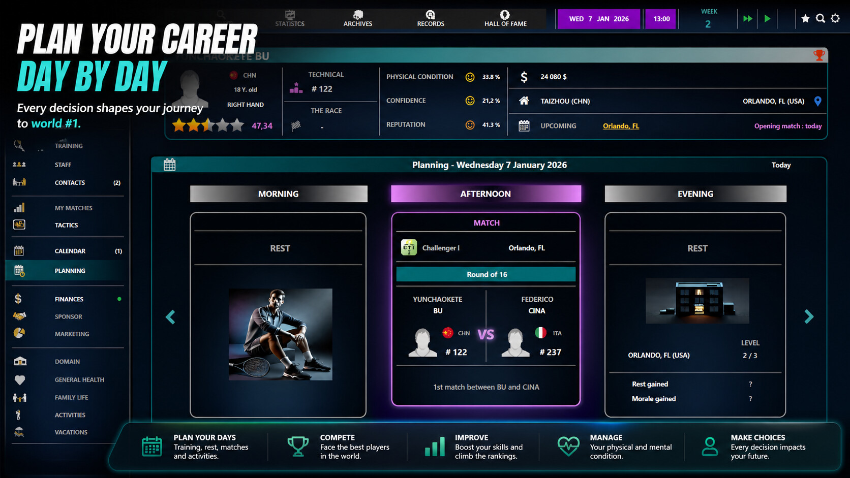 Absolute Tennis Manager 2 screenshot 1