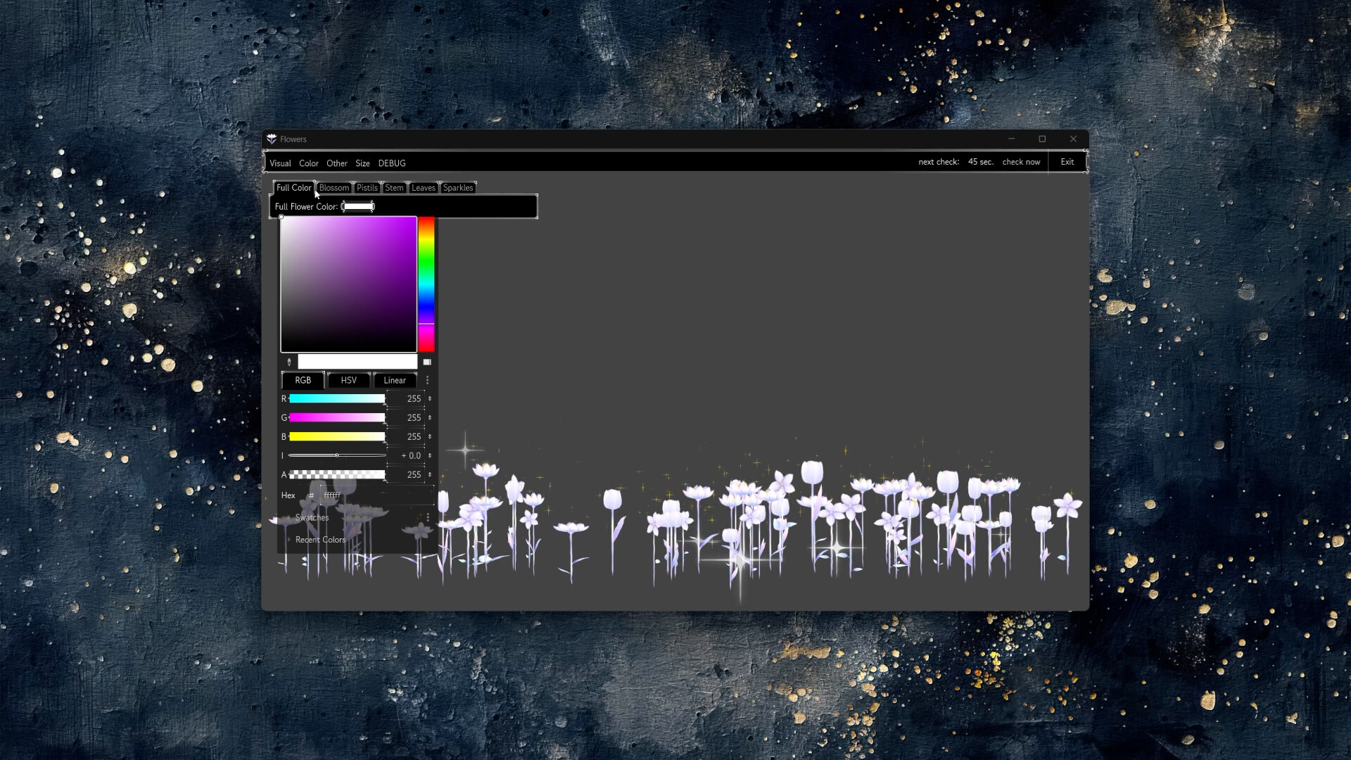 Streamer Flowers screenshot 3