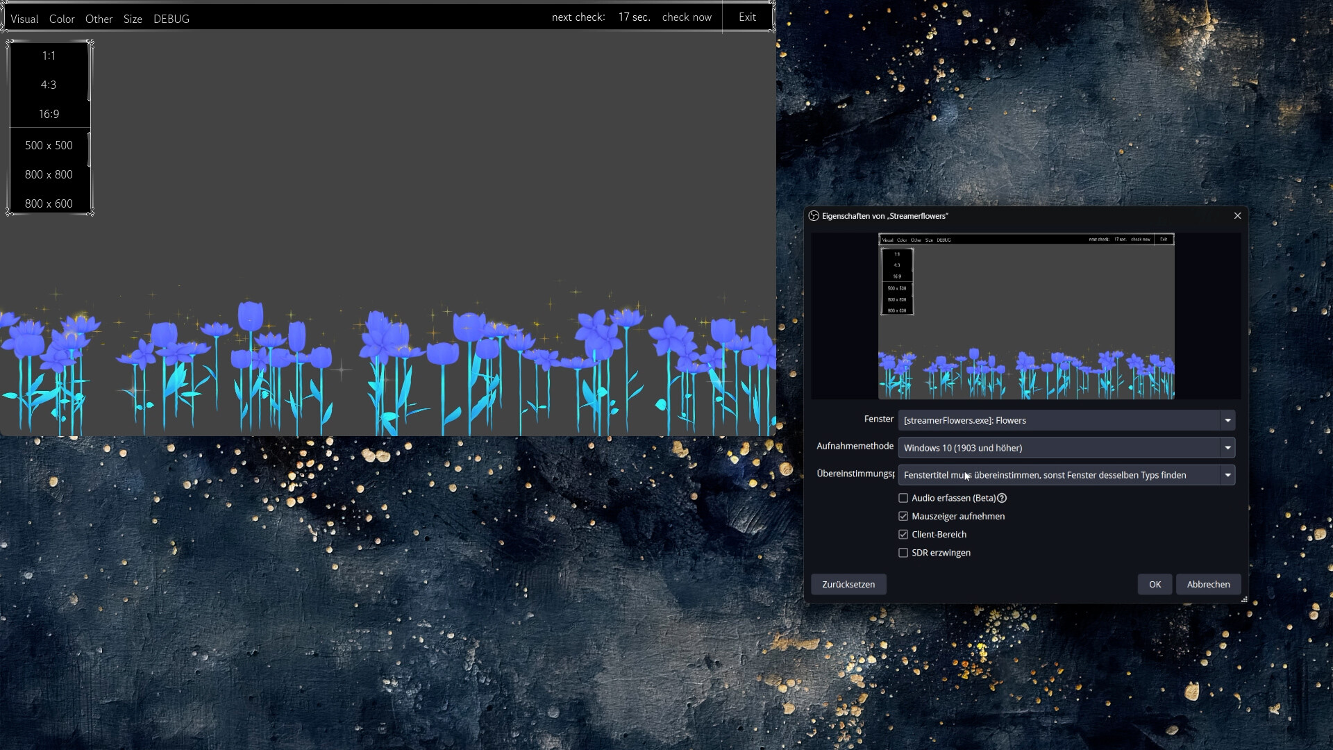 Streamer Flowers screenshot 4
