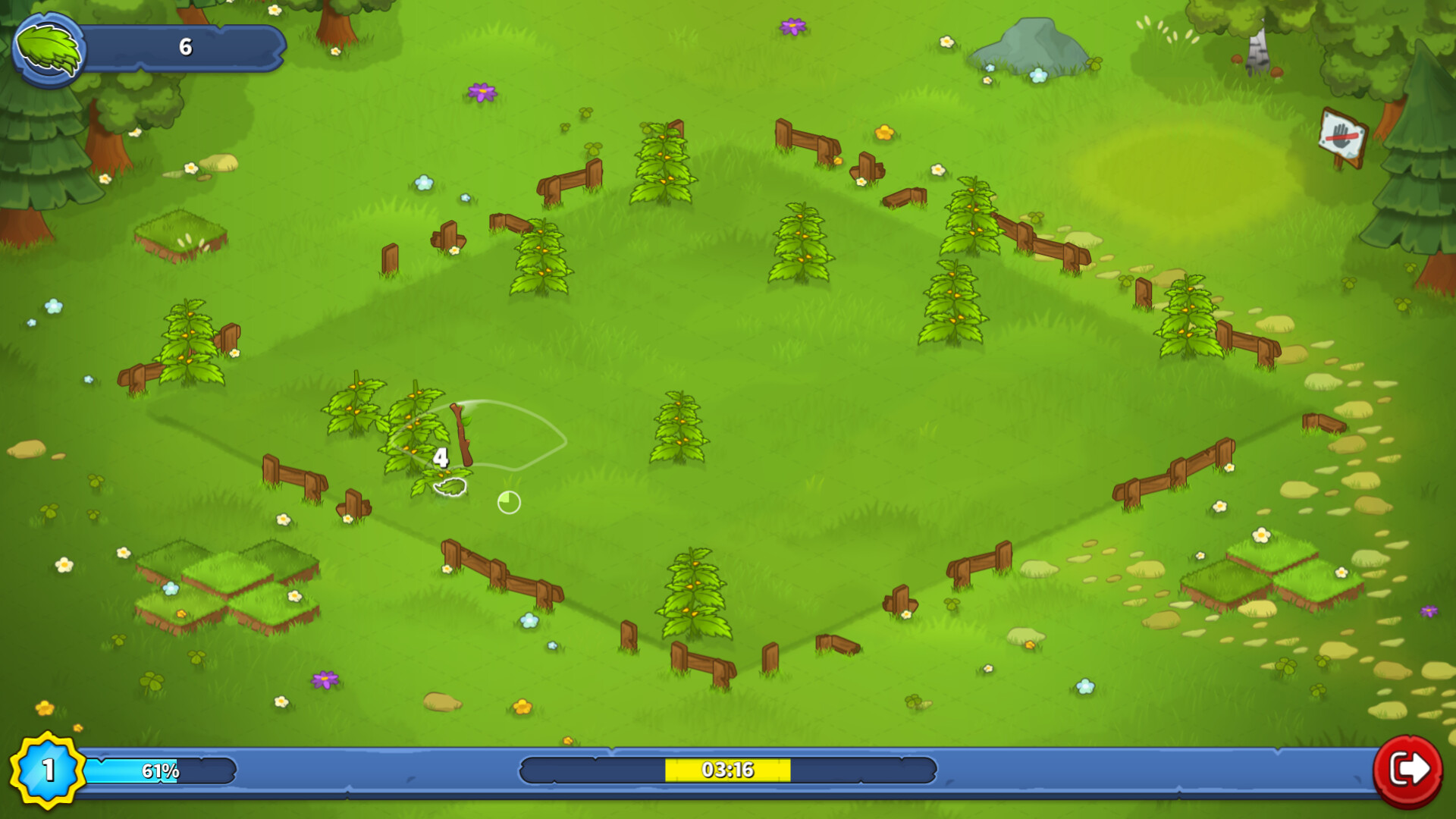 Beat the nettles screenshot 1