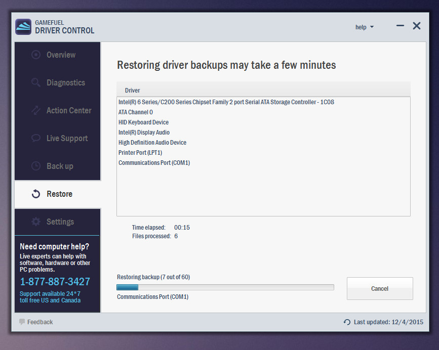 Gamefuel Driver Control screenshot 3