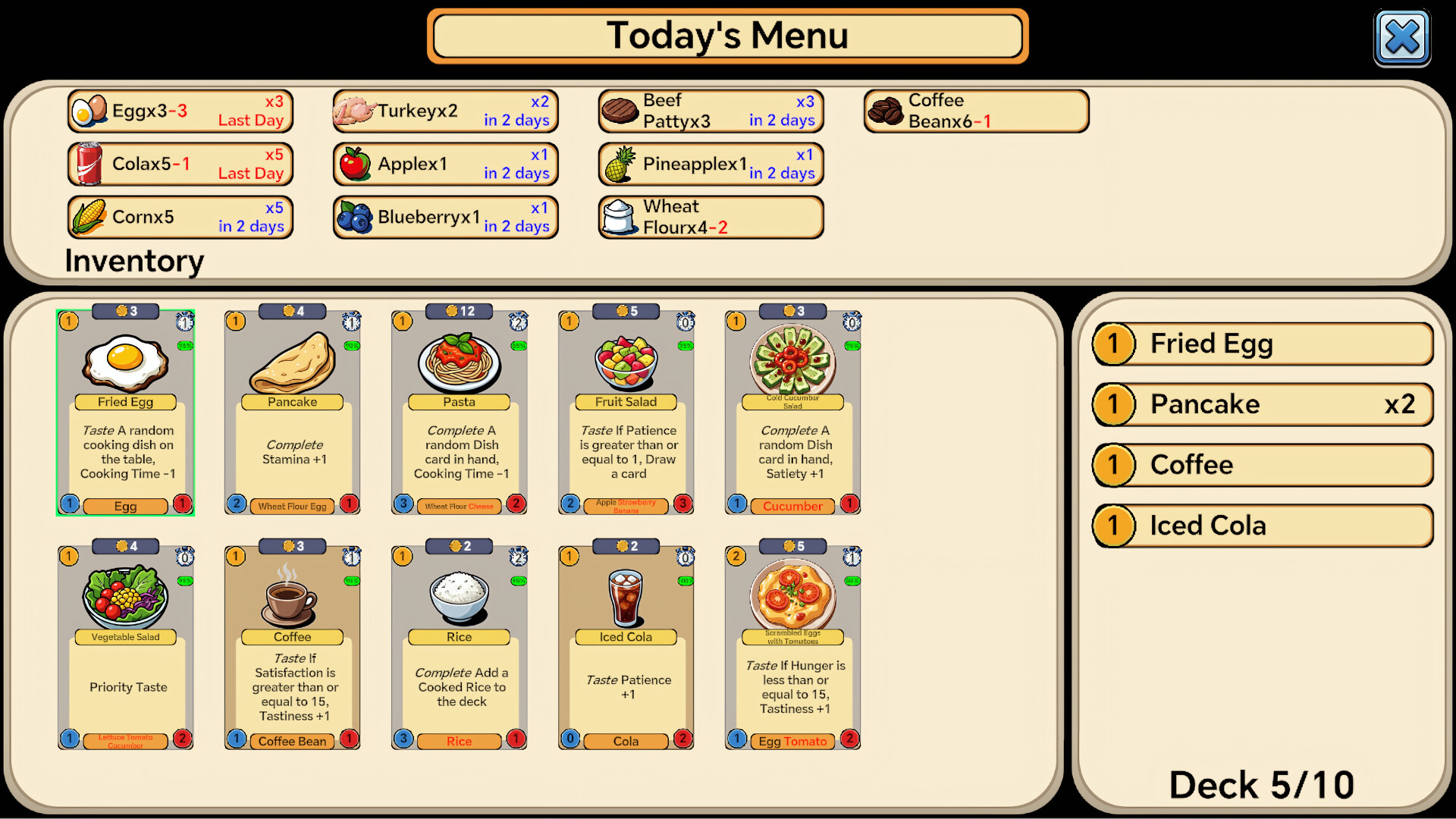 Today's Menu screenshot 3