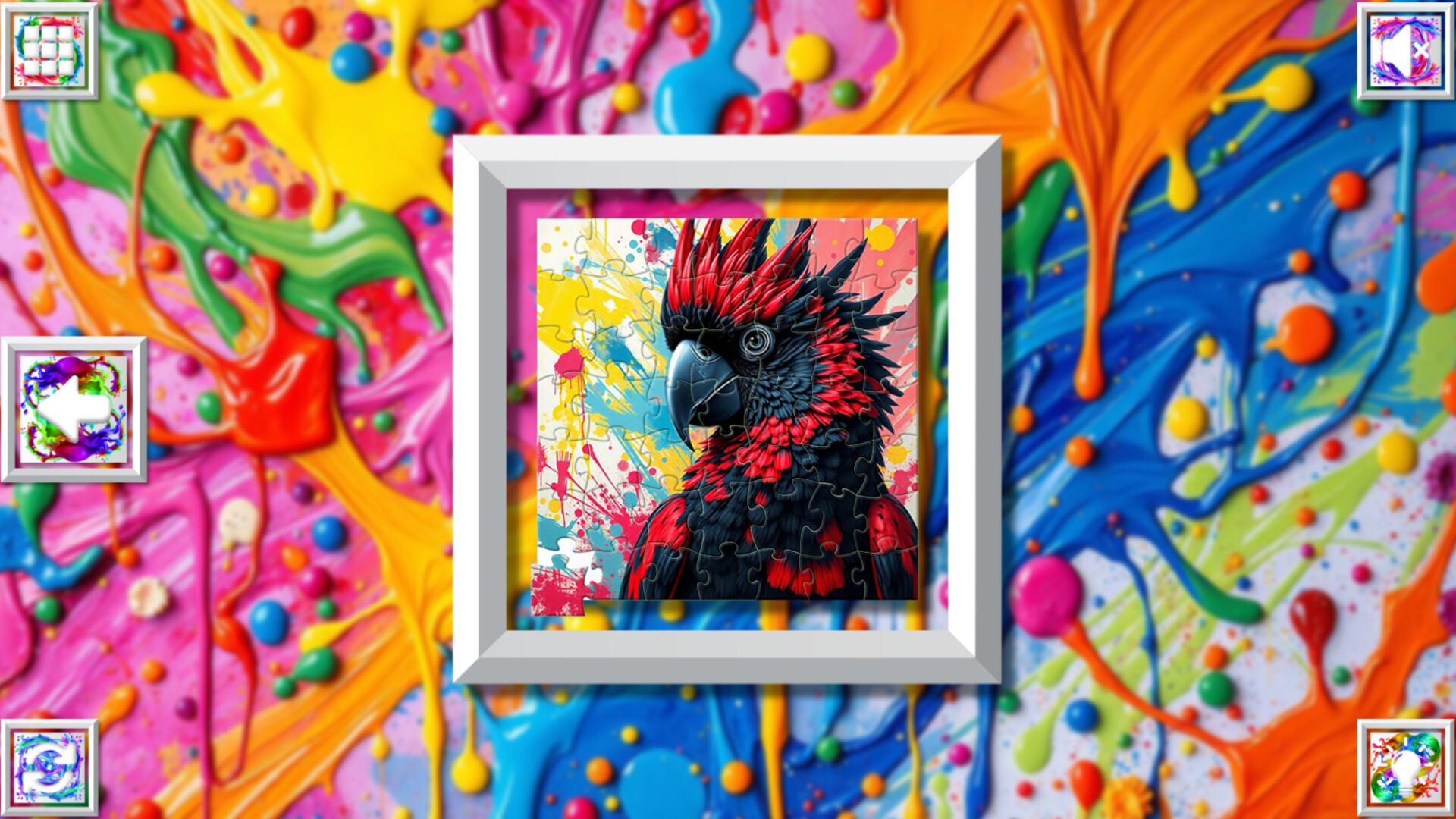Color Splash: Parrots screenshot 6
