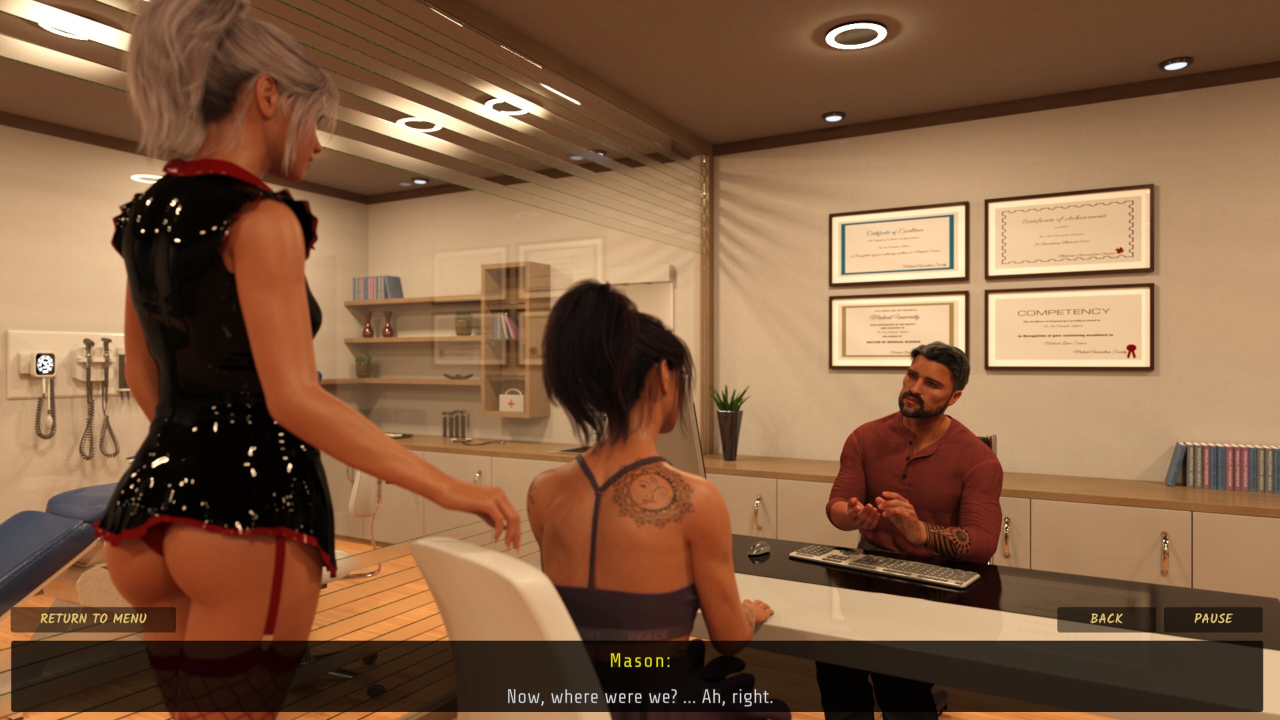 Sex Game - Threesome - Episode 8 screenshot 7