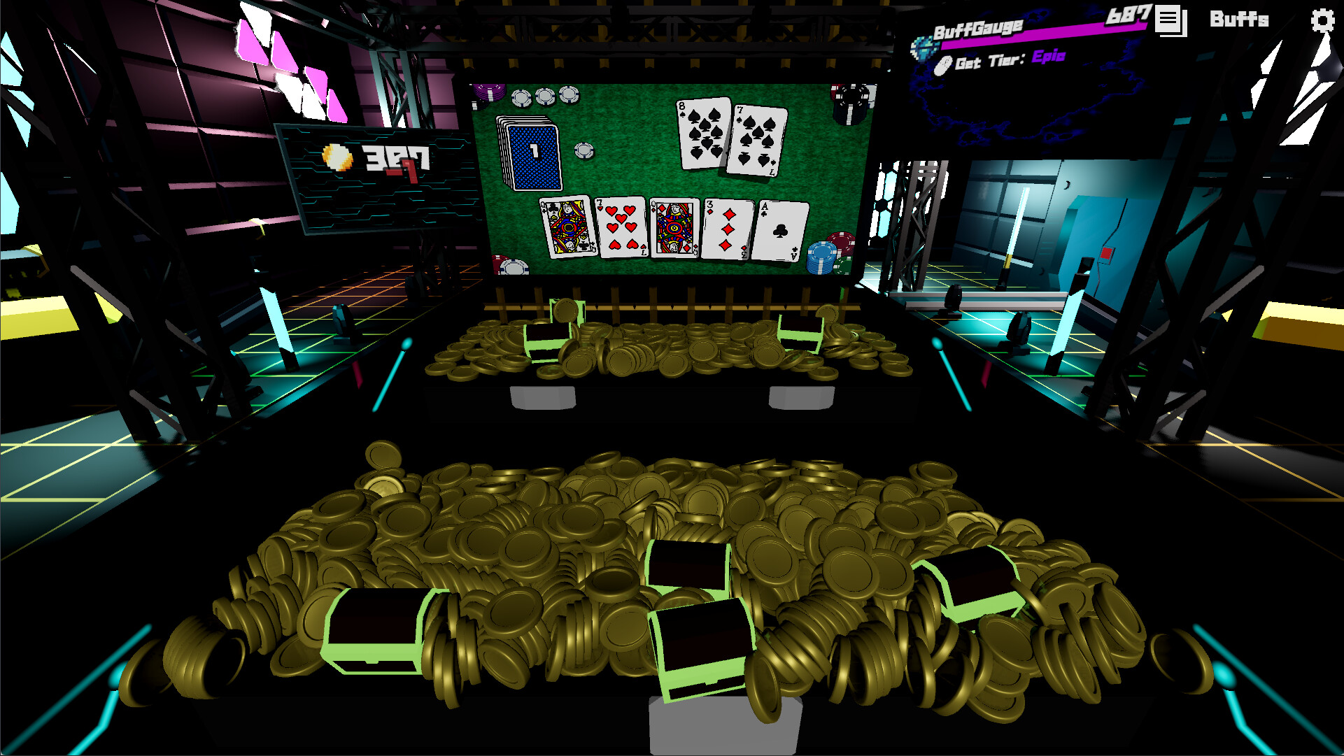 Crazy Coin Poker screenshot 2
