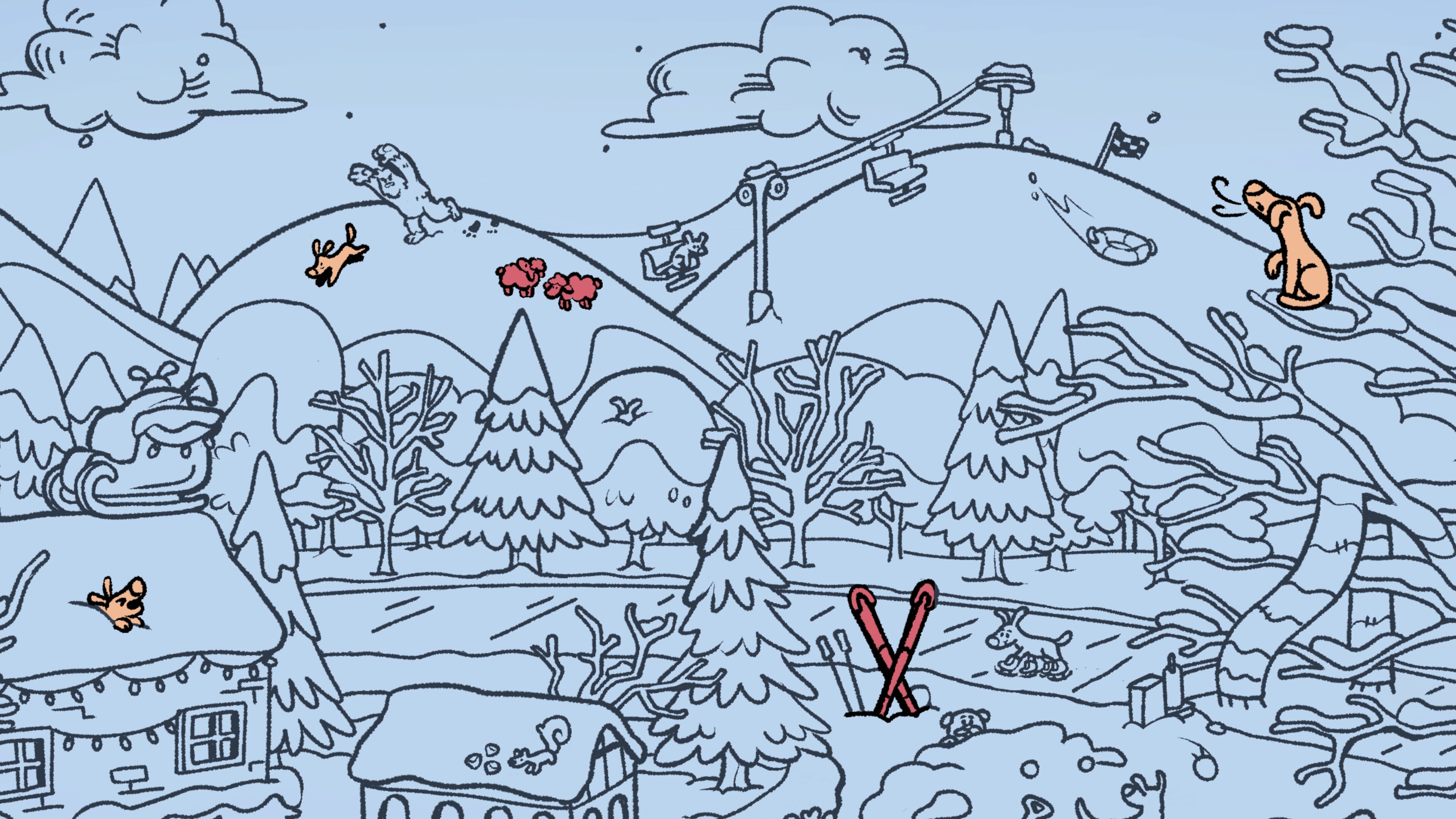Hidden Dogs - Winter Wonderland Screenshots · SteamDB