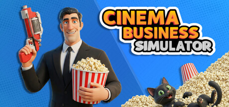 Cinema Business Simulator — Steam header