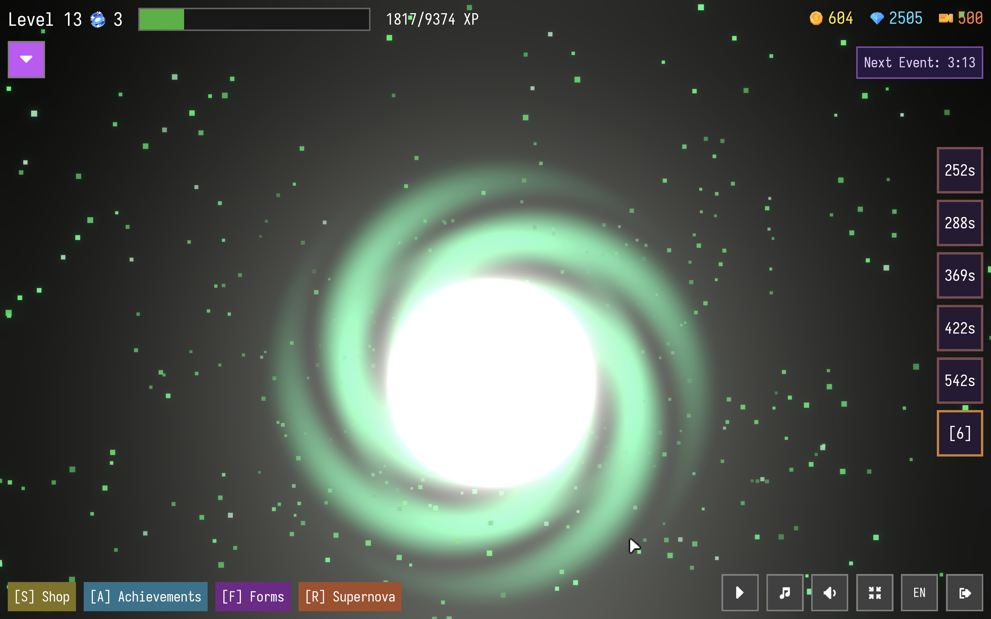 Supernova Idle screenshot 4
