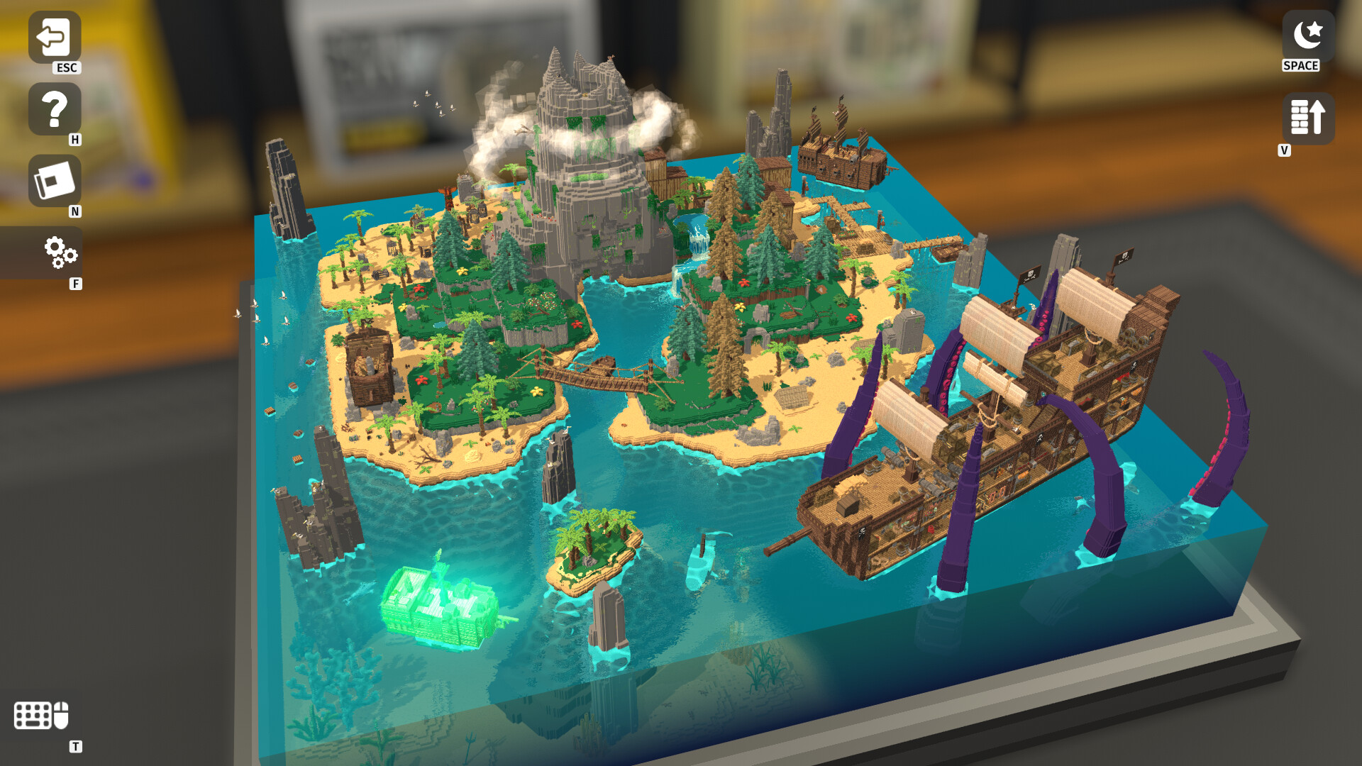 Diorama Builder - Pirate Isle screenshot 1
