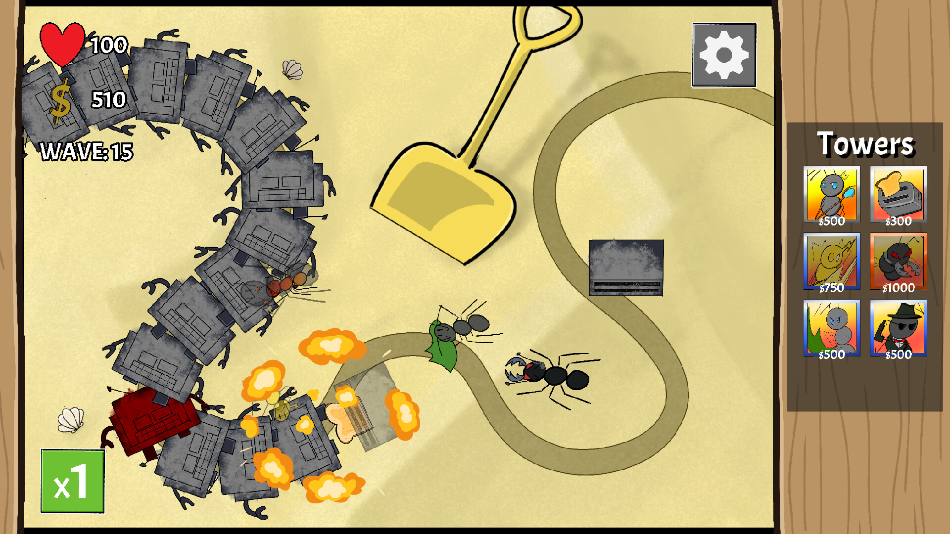 Hivefront TD screenshot 2
