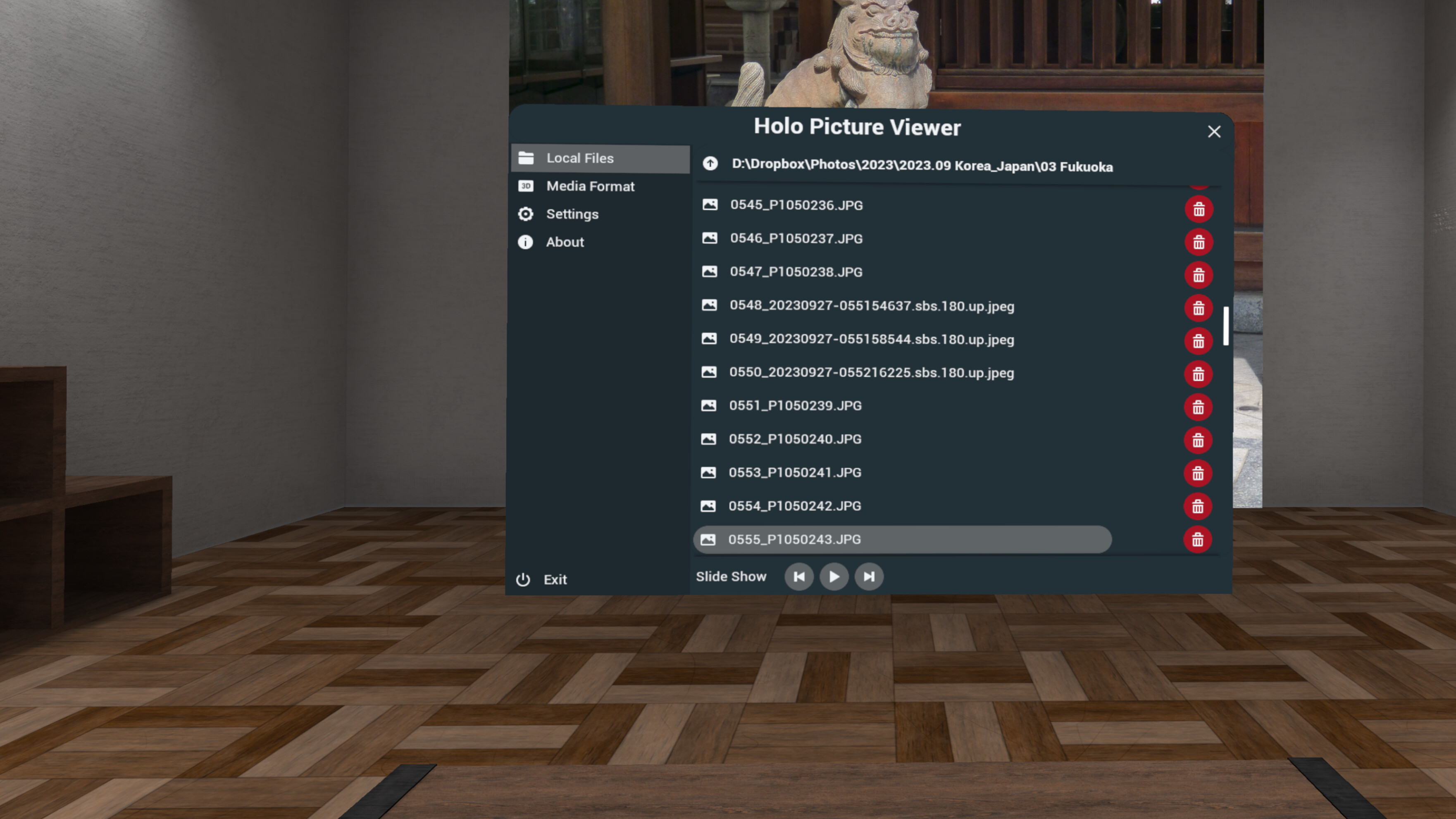 Holo Picture Viewer screenshot 1