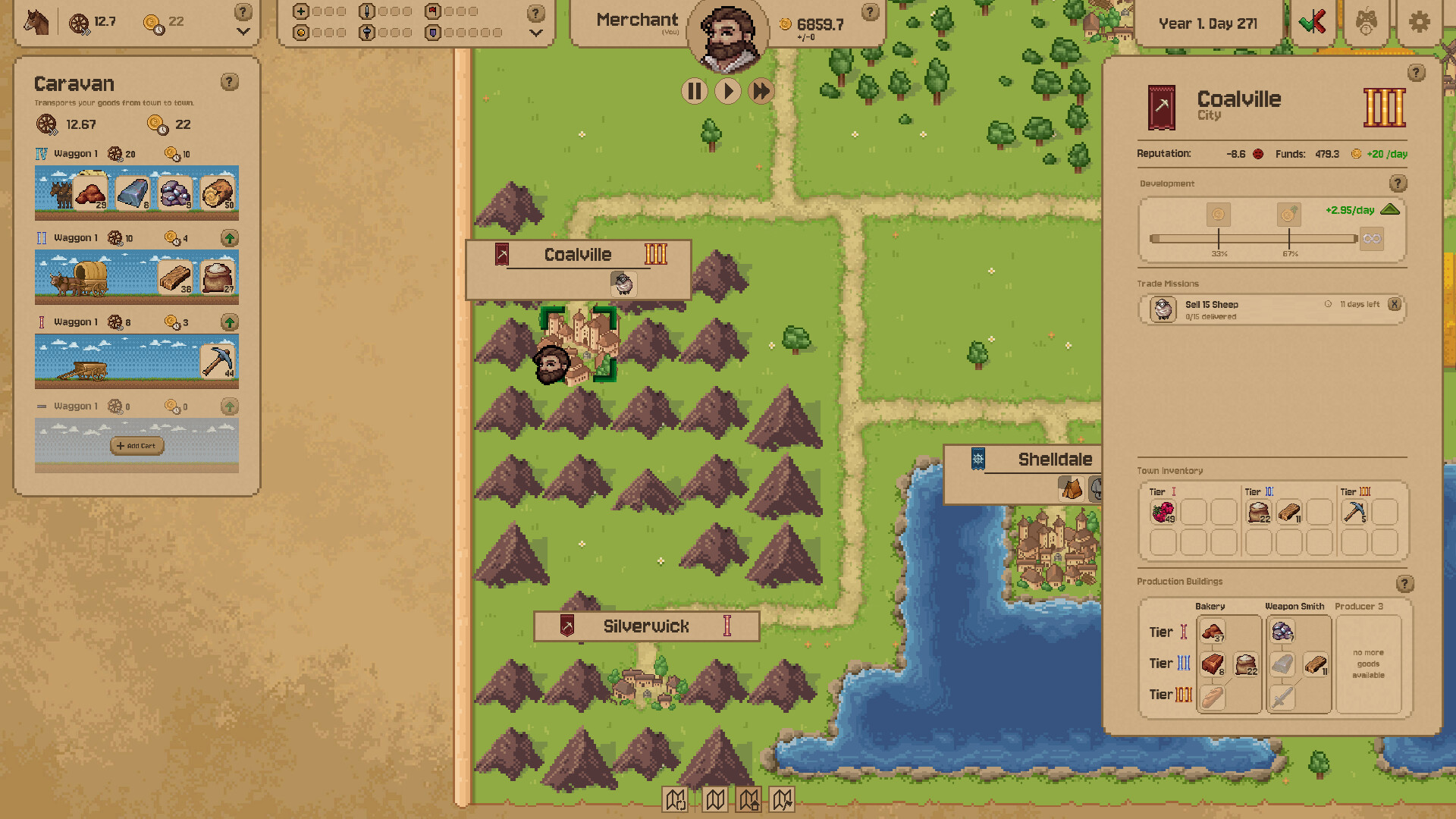 Medieval Merchant screenshot 2