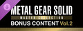 METAL GEAR SOLID: MASTER COLLECTION Vol.2 BONUS CONTENT