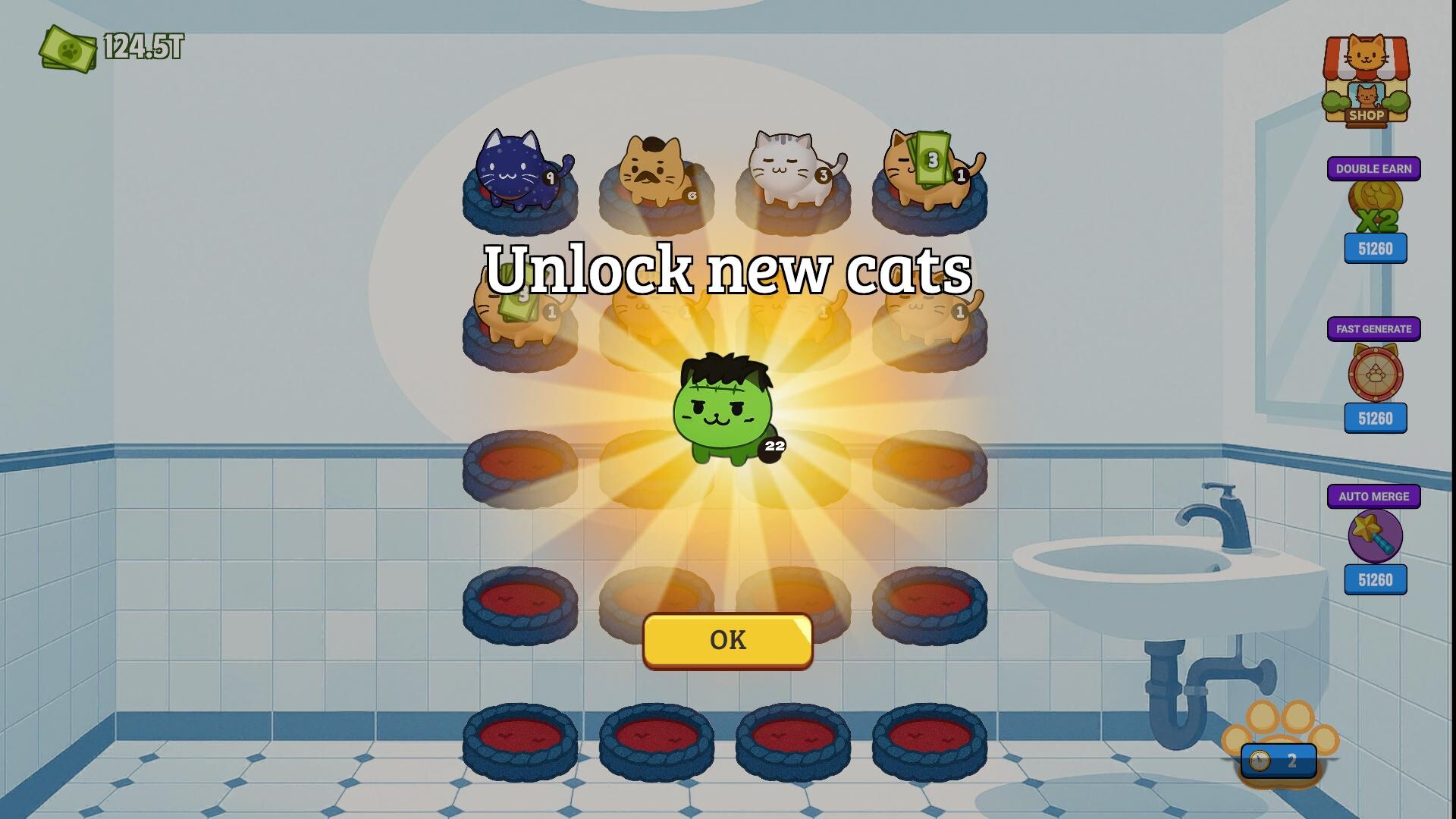 Merge Cats Idle Evolution screenshot 3