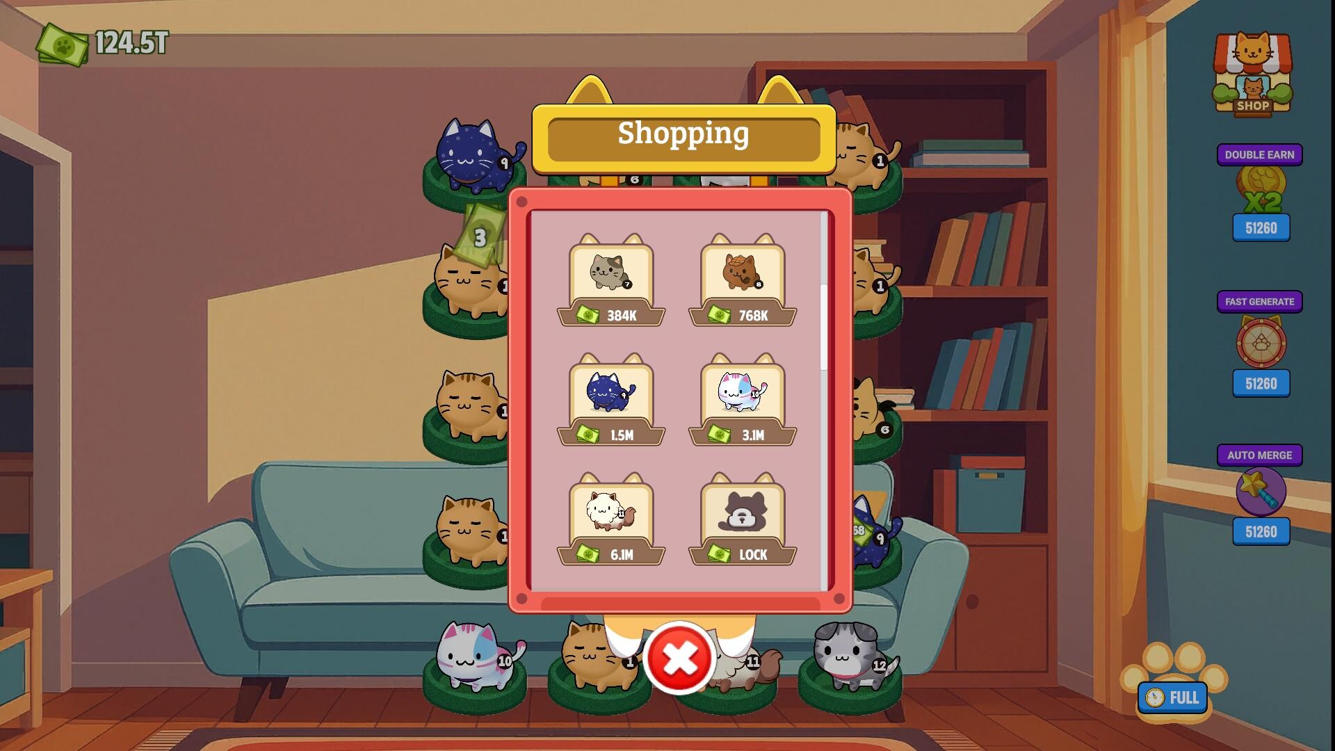 Merge Cats Idle Evolution screenshot 4