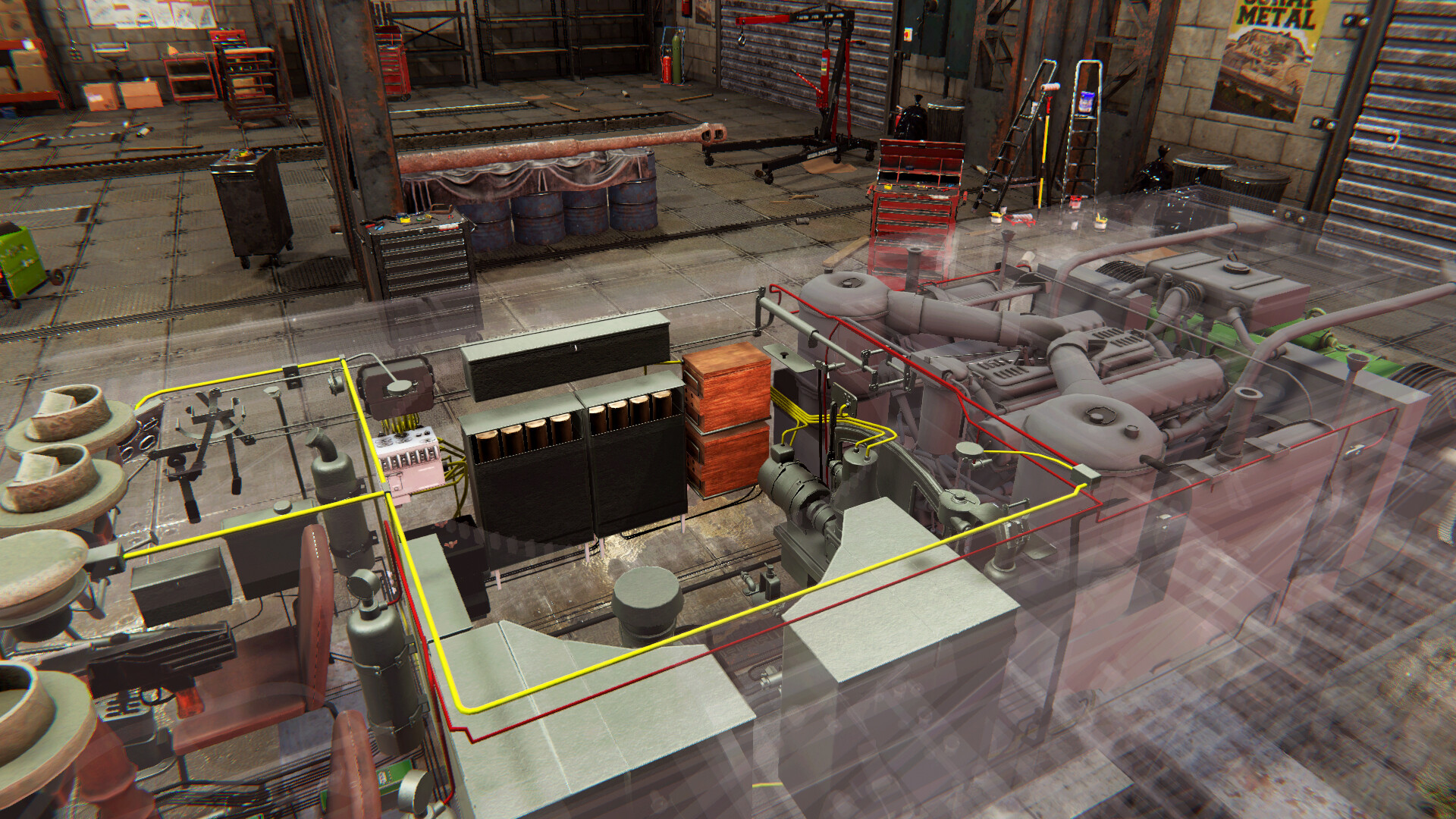 Tank Mechanic Simulator - Cromwell Mk.IV DLC screenshot 10