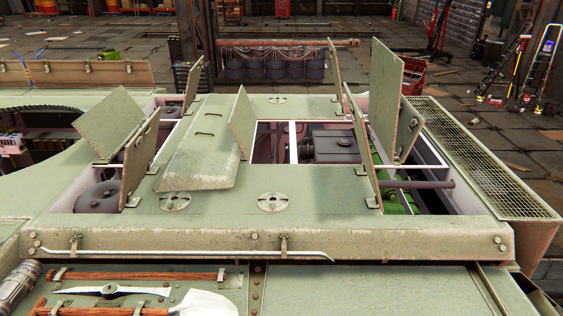 Tank Mechanic Simulator - Cromwell Mk.IV DLC screenshot 8