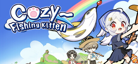 Cozy~Fishing Kitten