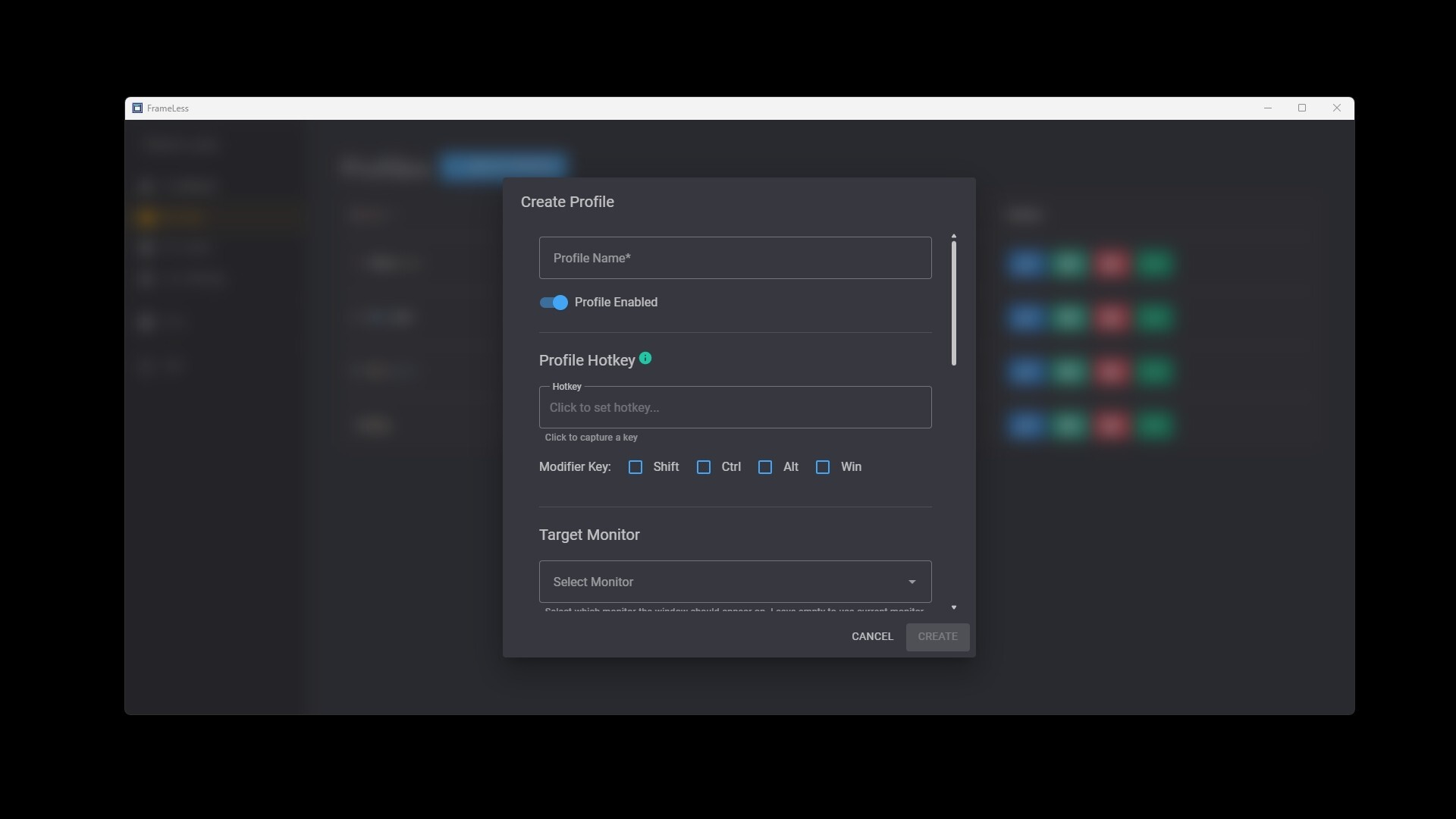 FrameLess: A Borderless & Ultrawide Helper screenshot 4