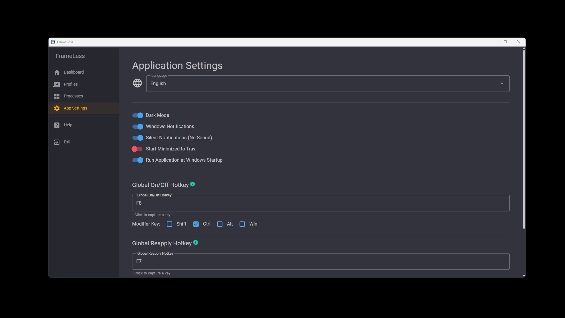 FrameLess: A Borderless & Ultrawide Helper screenshot 6