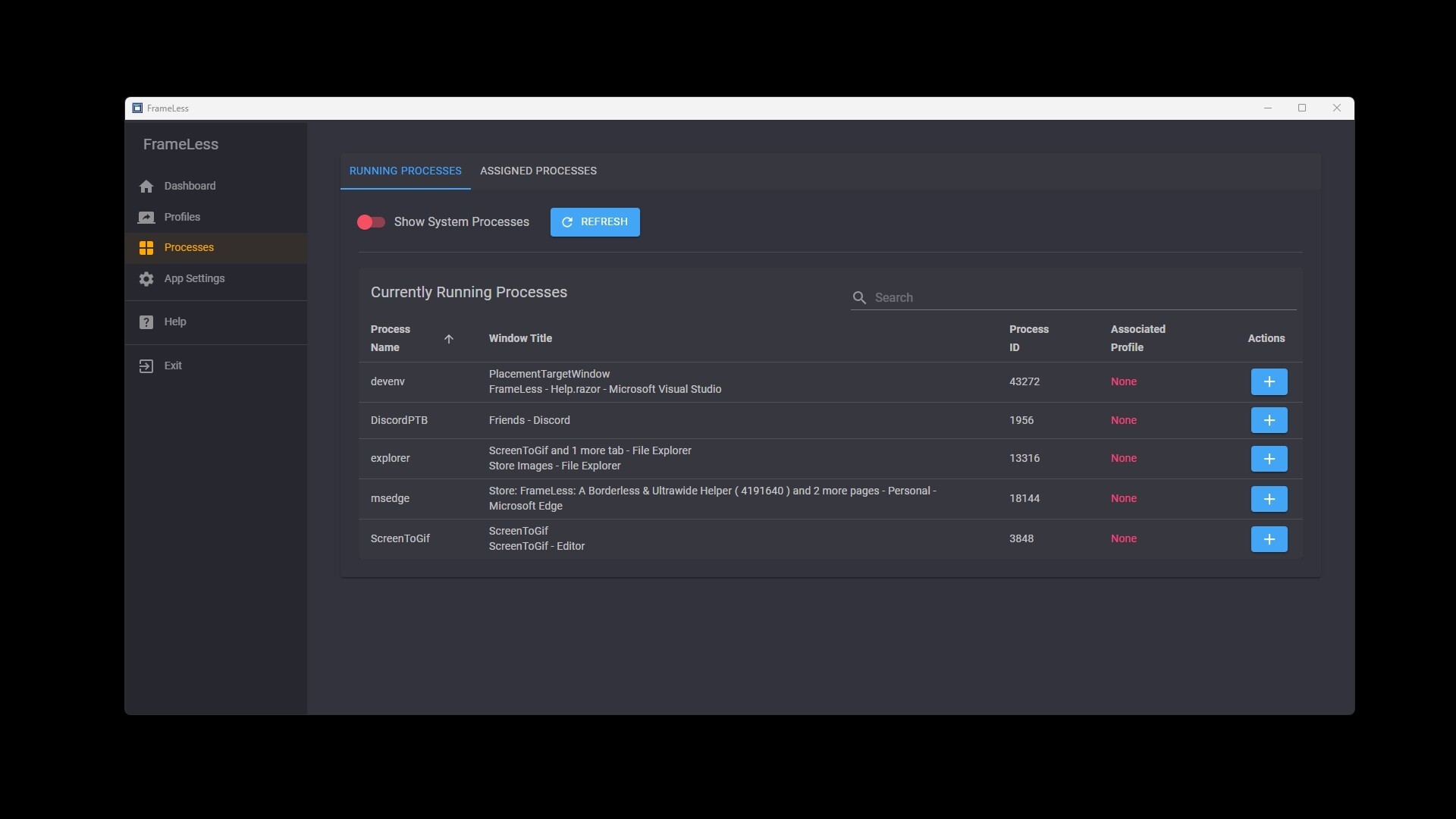 FrameLess: A Borderless & Ultrawide Helper screenshot 2