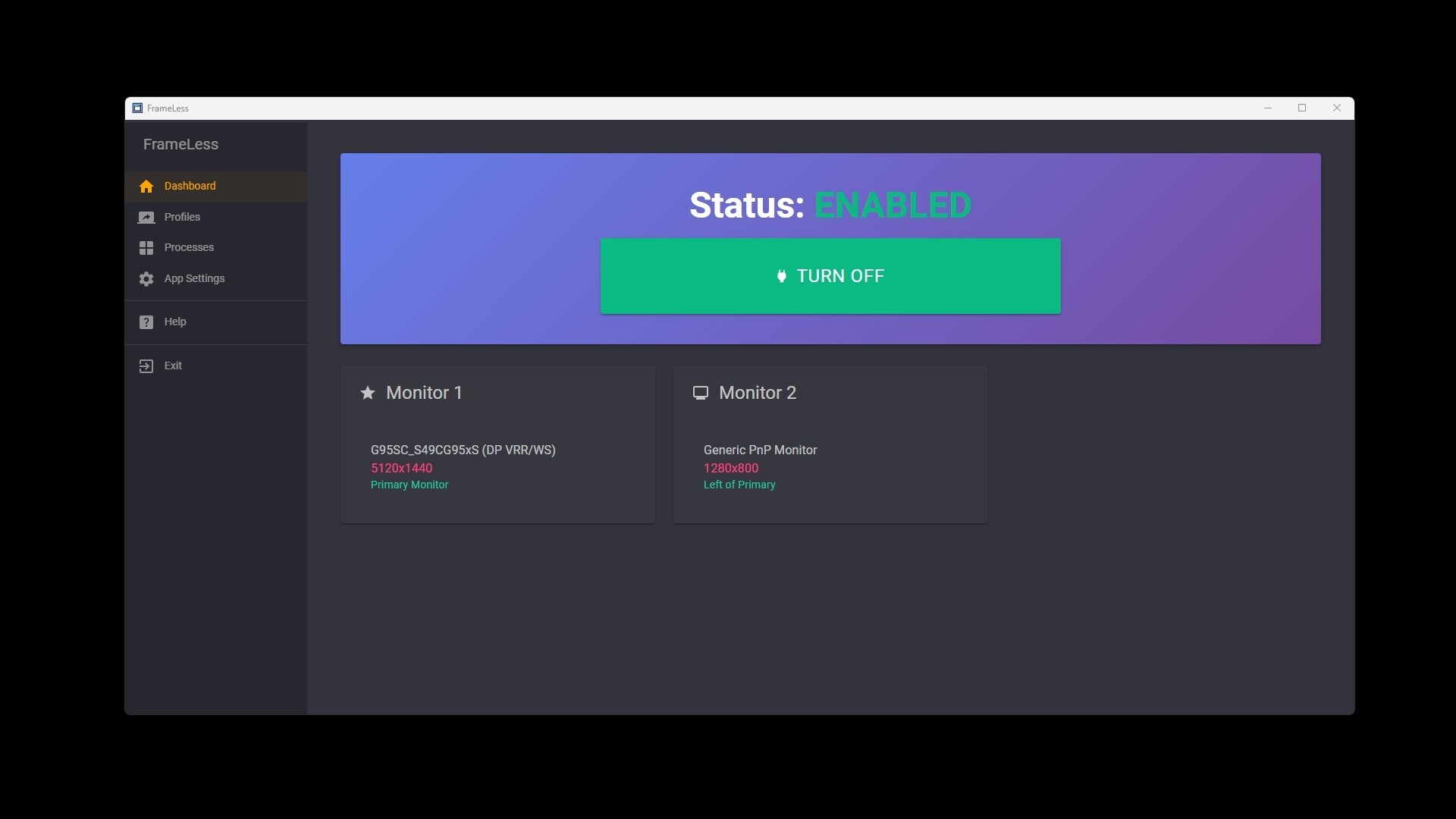 FrameLess: A Borderless & Ultrawide Helper screenshot 8