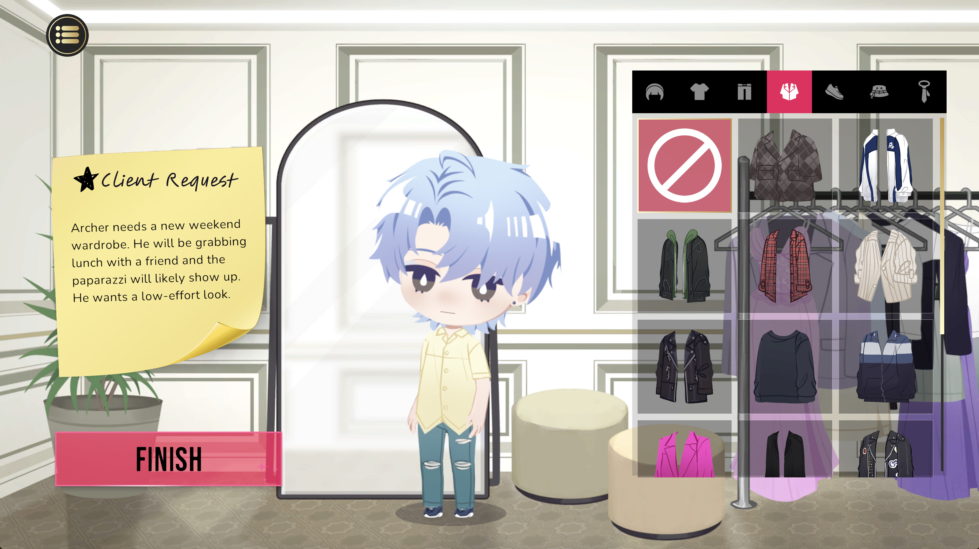 Zip Up, Glitterati screenshot 1